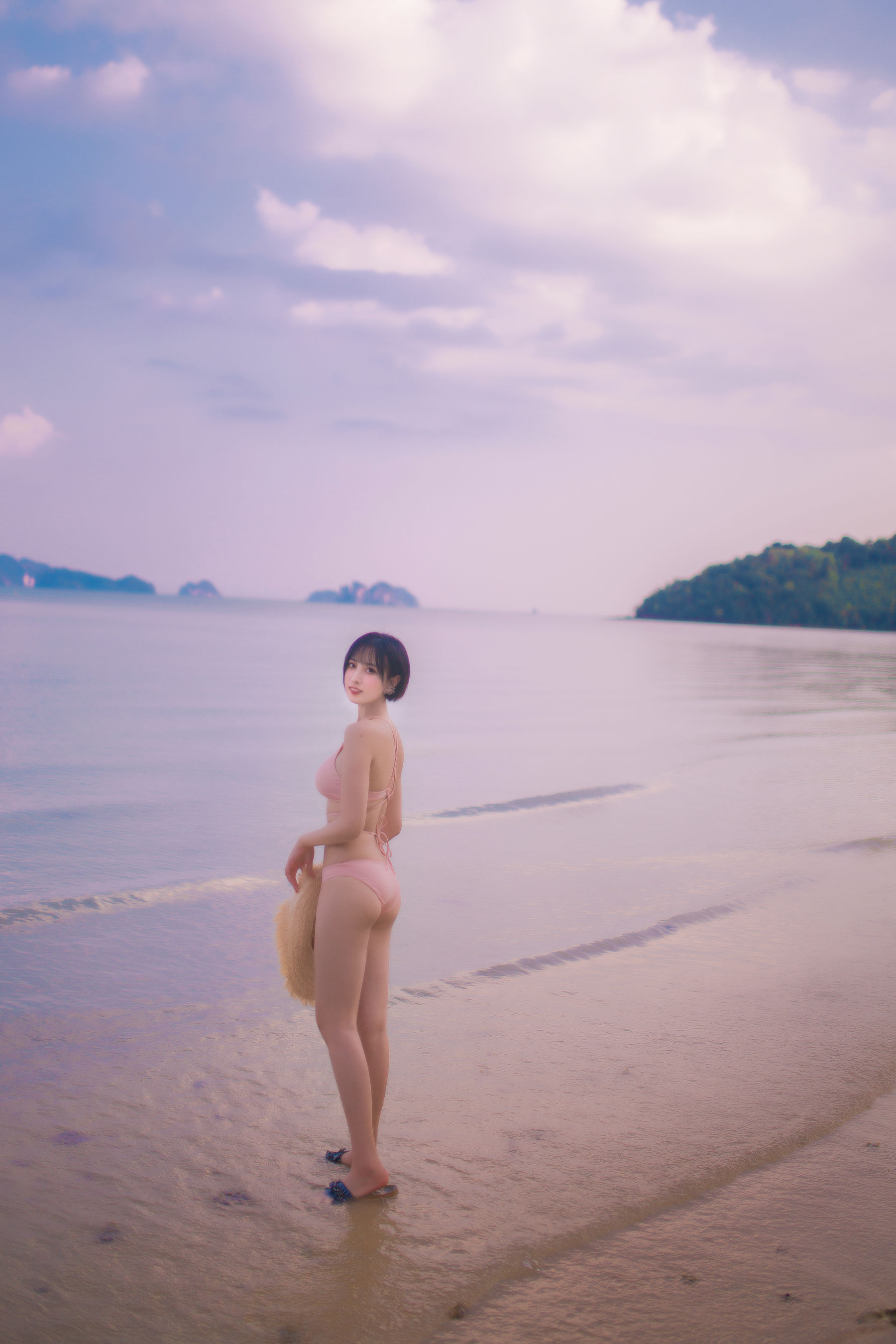 次元少女念雪ww – 粉色泳衣 [30P]