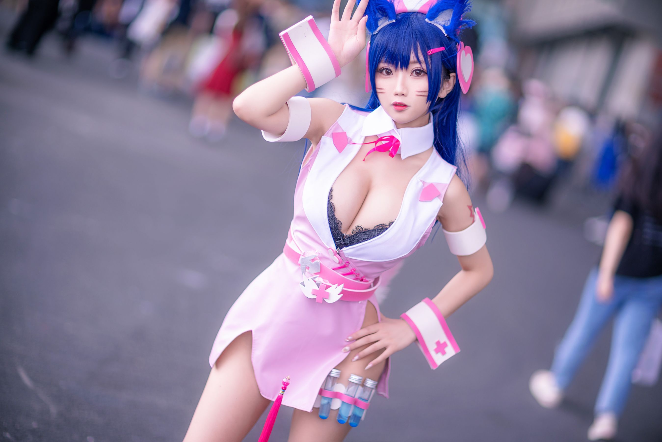白嫩美少女鬼畜瑶 阿狸 [14P]