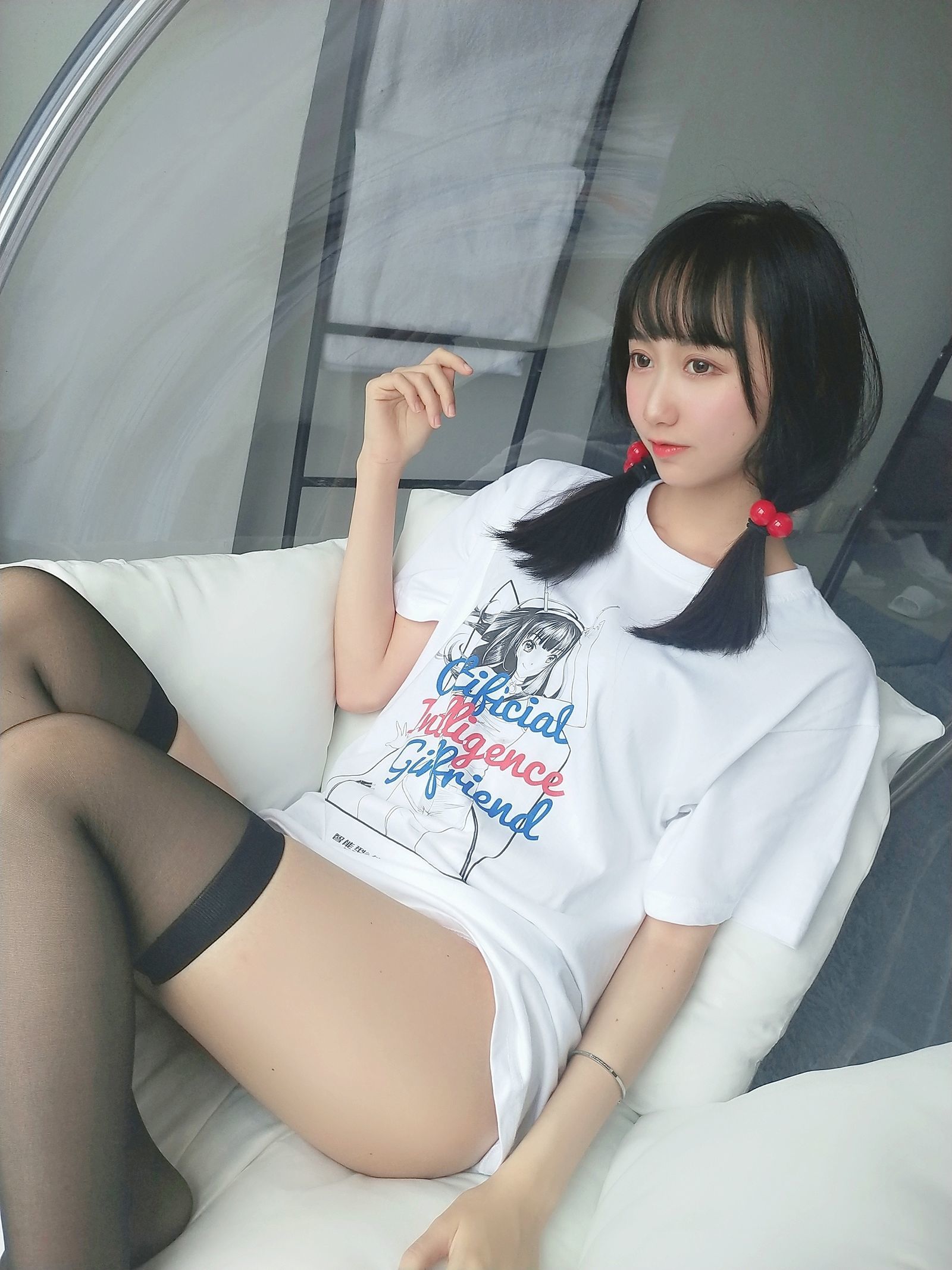 [萝莉COS] 木绵绵OwO – 智能型彼女T恤图 [22P]