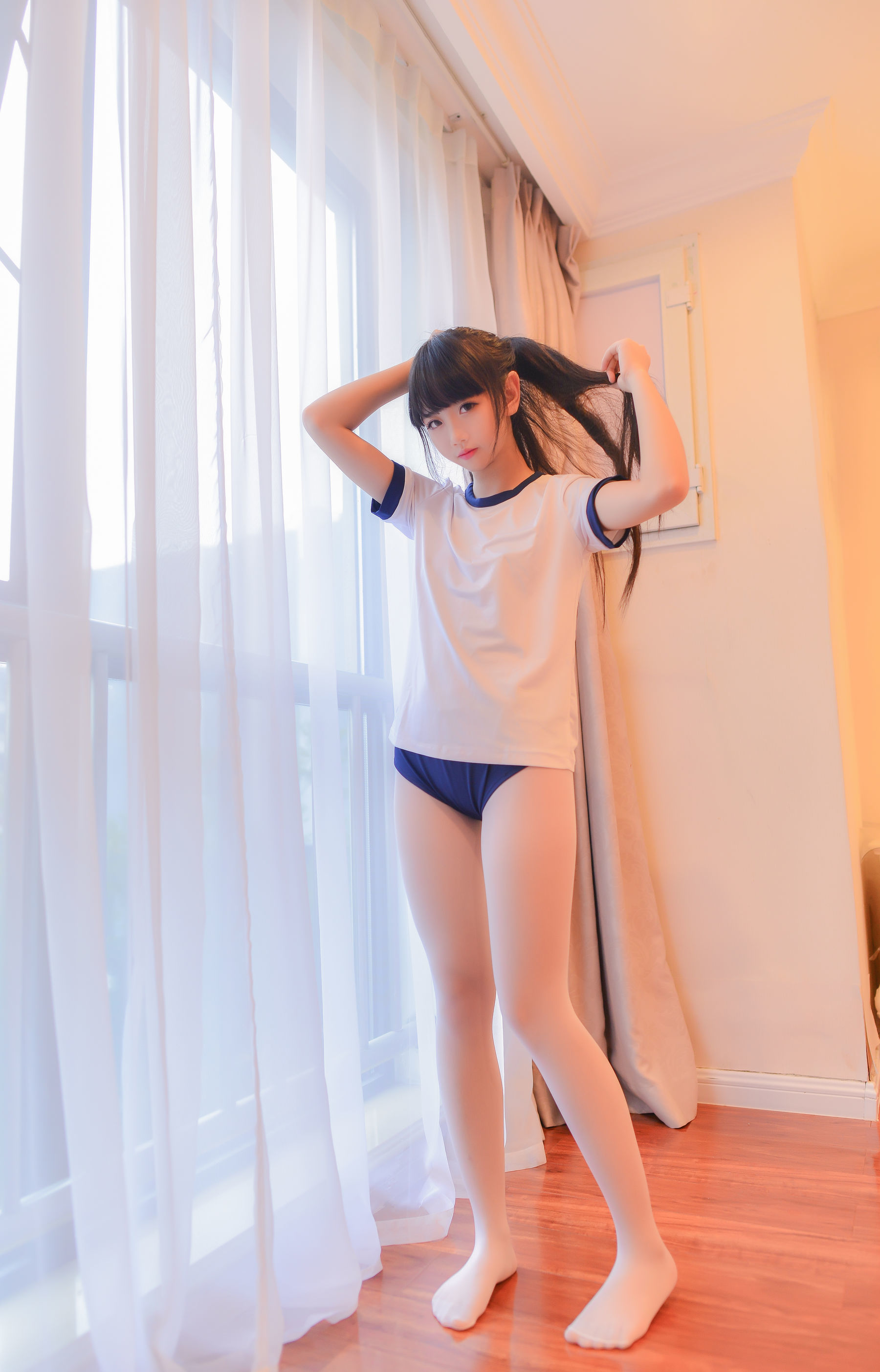 [萝莉COS] 雪琪 – 体操服 [17P]
