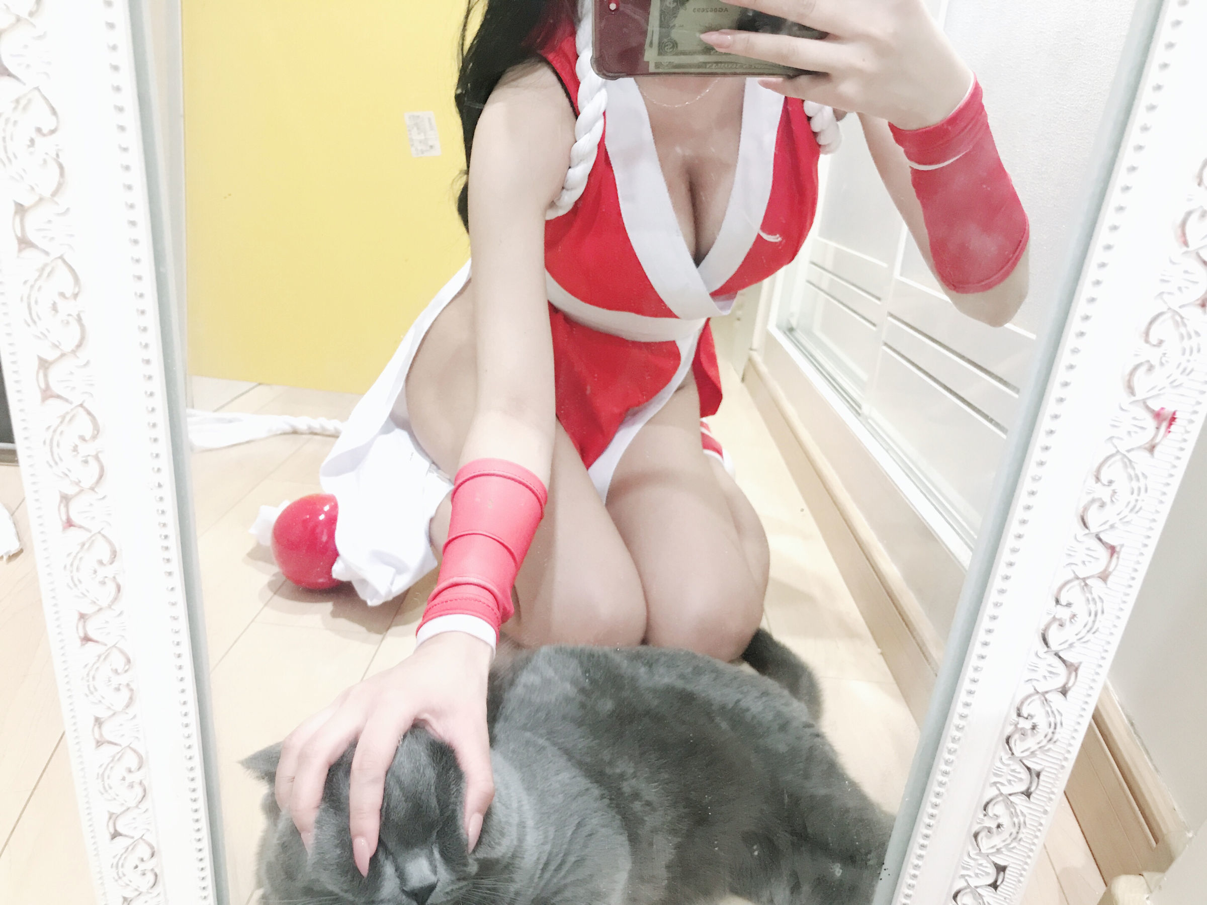 [萝莉COS] 鬼畜瑶 – 不知火舞自拍 [8P]