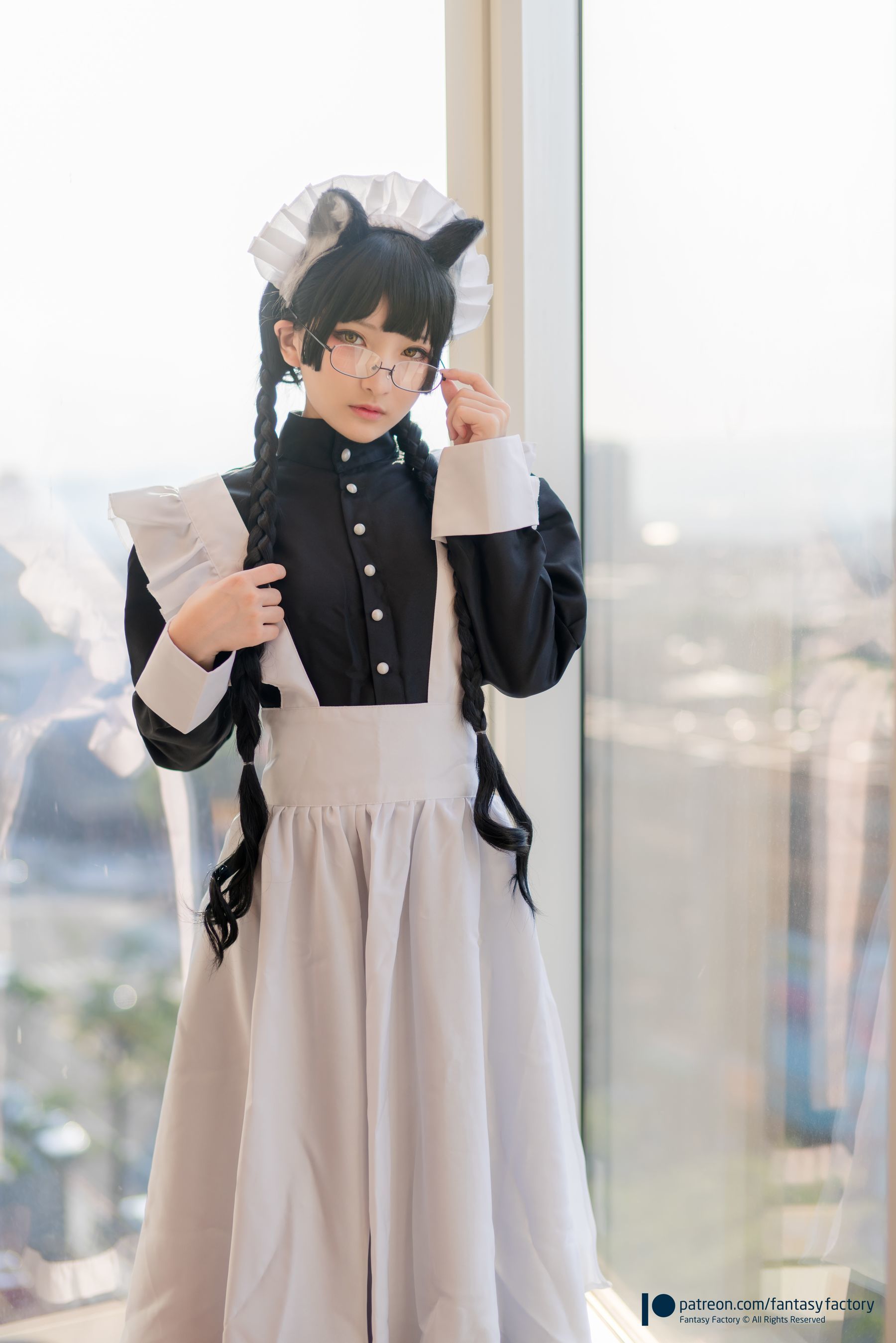小丁 [Fantasy Factory] Maid Meow 喵娘女仆 [46P]