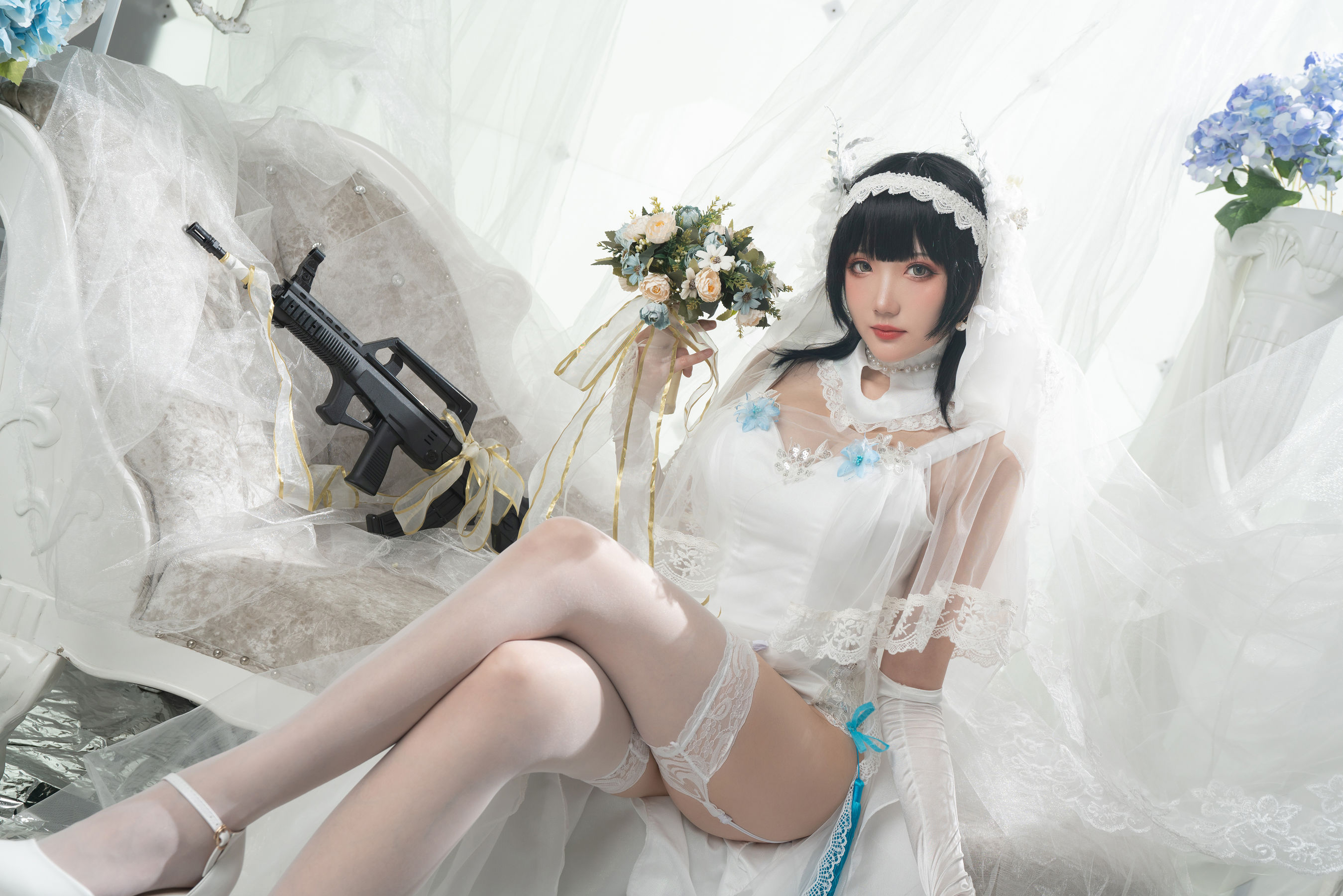Coser瓜希酱福利 – 95式花嫁 [30P]