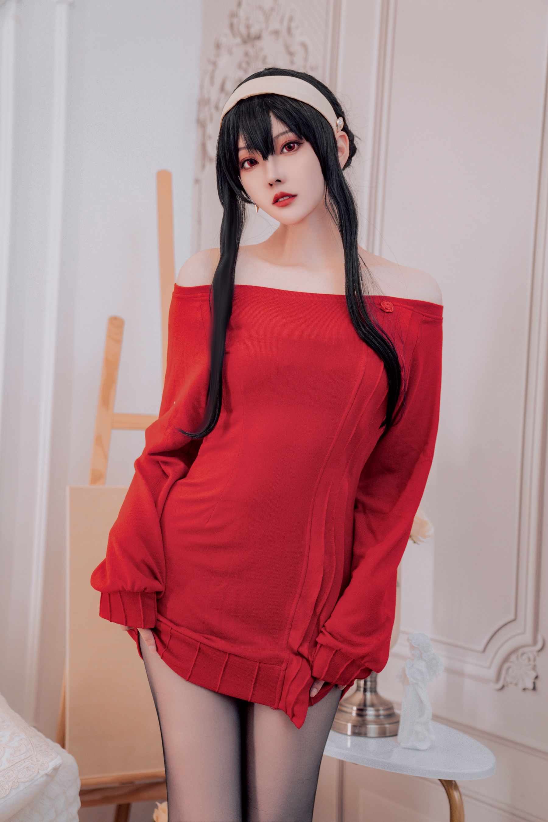 Natsuko夏夏子 – 约尔毛衣 [36P]