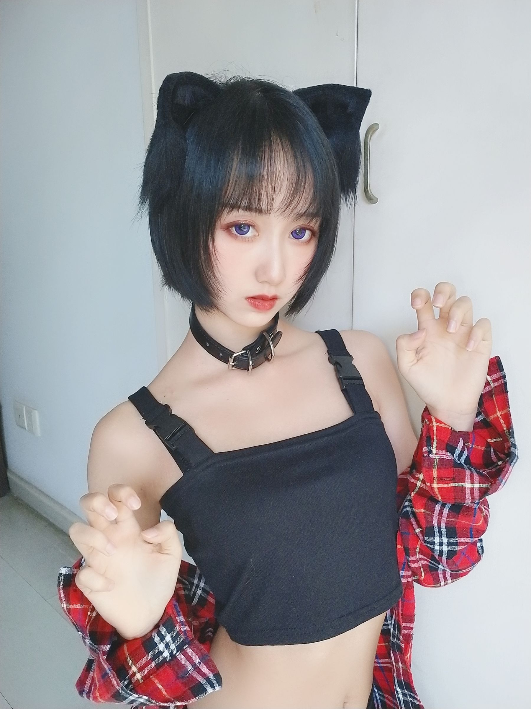 萌系小姐姐木绵绵OwO 不良猫 [44P]