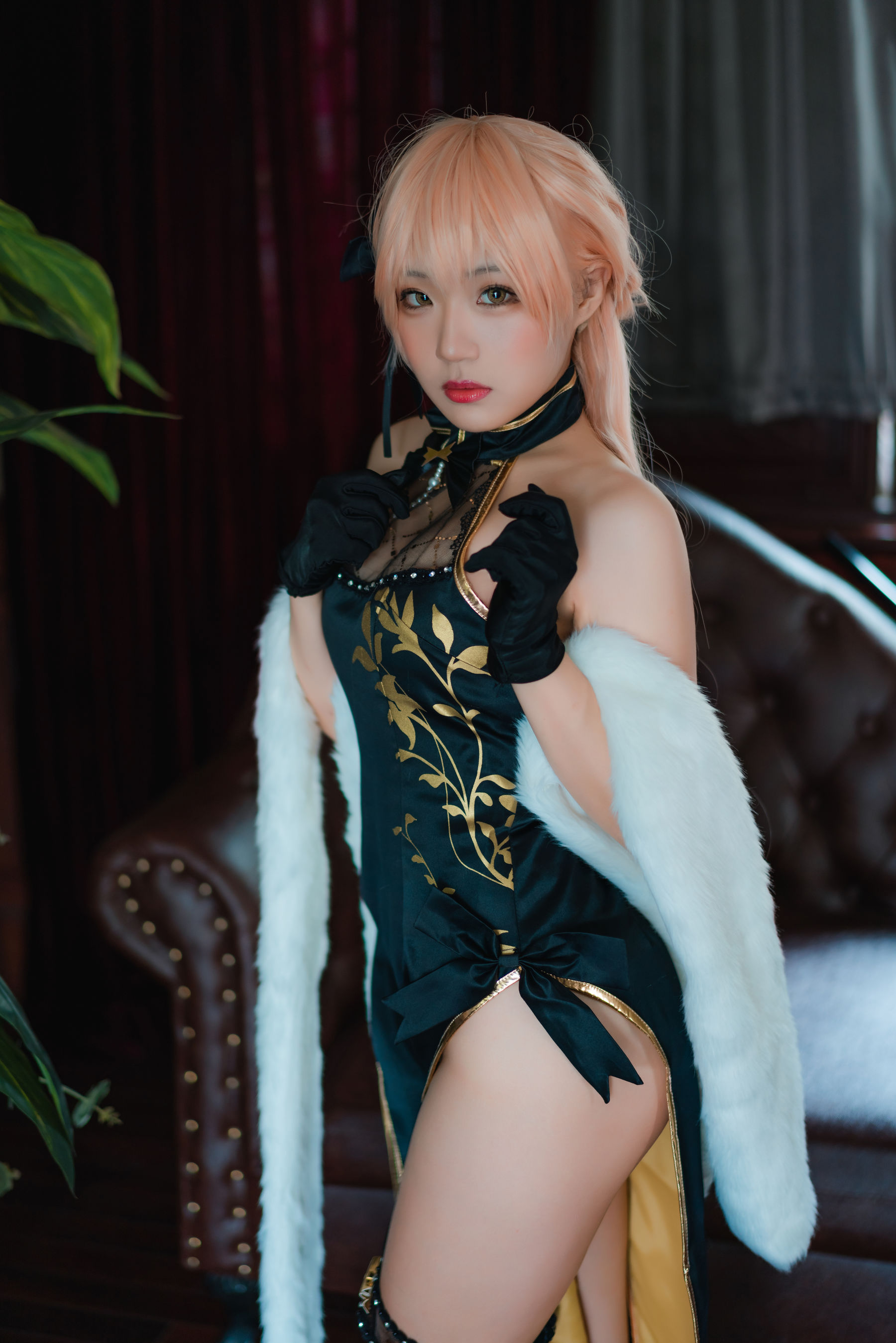 动漫博主Mime弥美 – 少女前线 OTS-14 紫雨心 [21P]