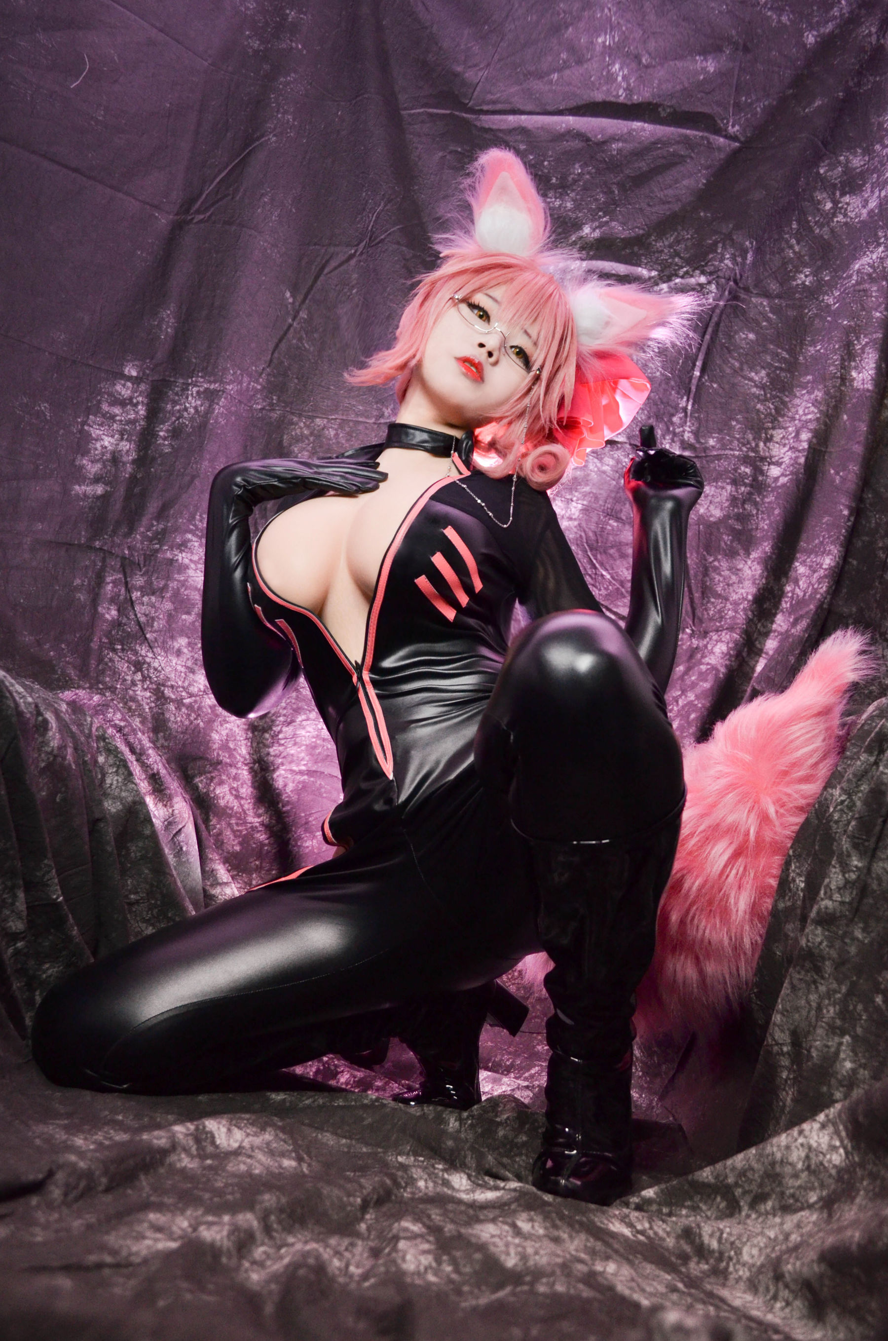 Coser萱-KaYa Tamamo Secretary (Fate Grand Order) [49P]