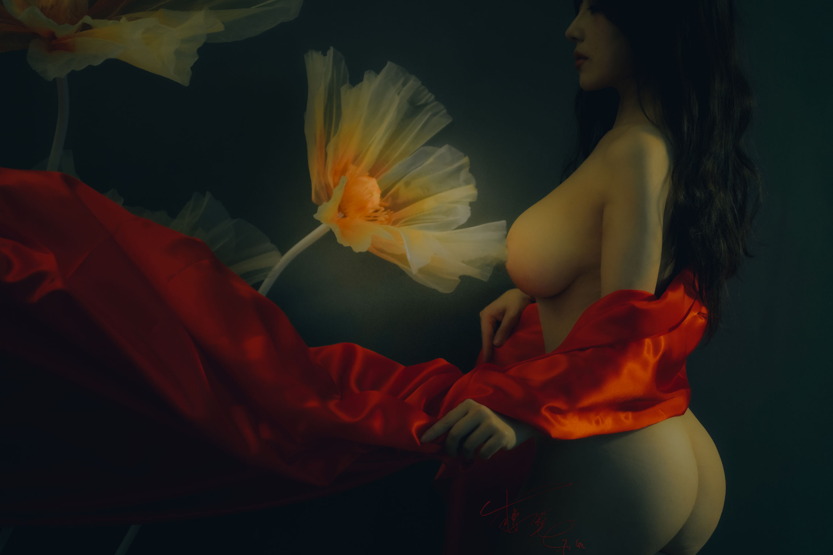 网络红人樱晚gigi – 春.染 [25P]