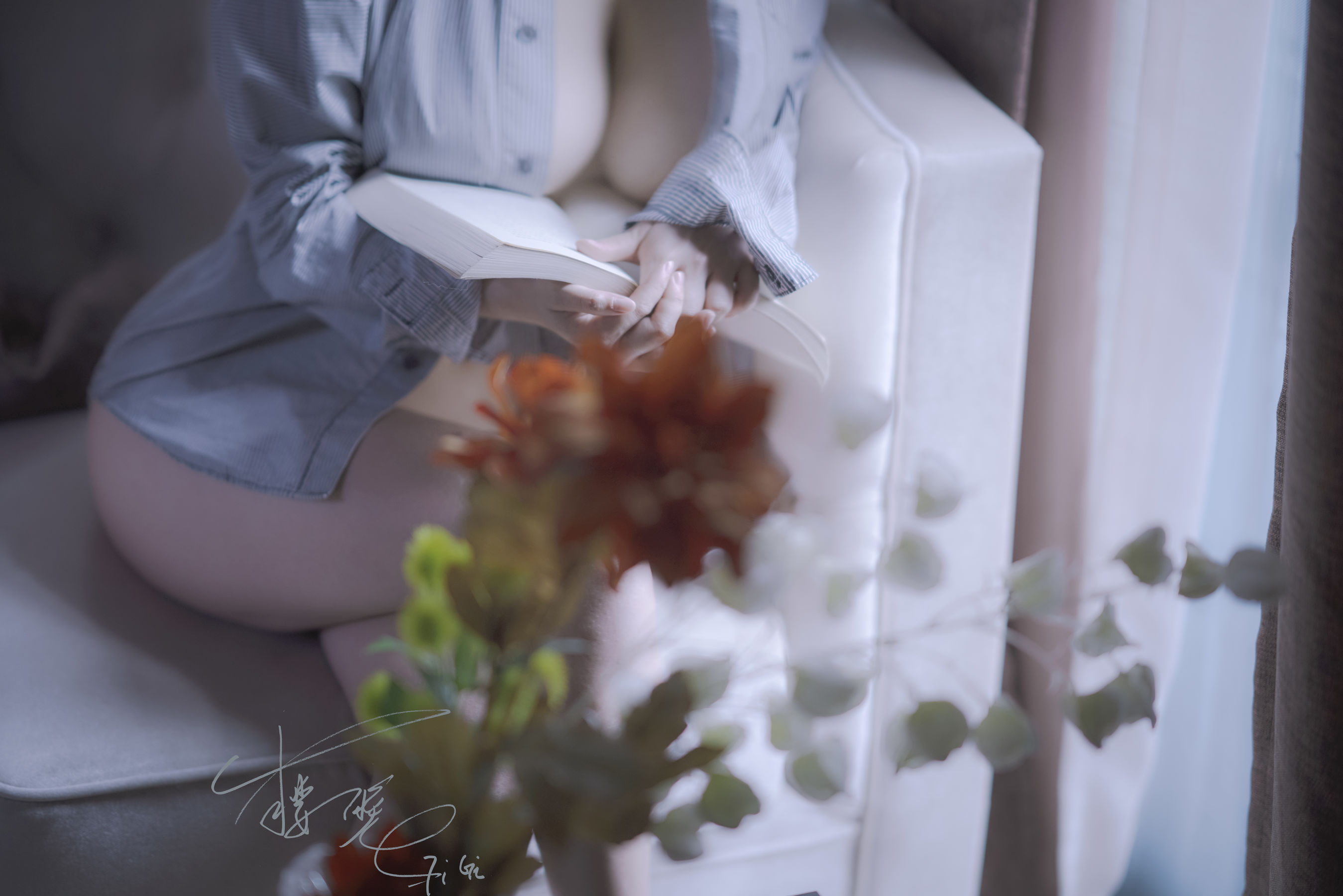 网络红人樱晚gigi – 你的衬衫 [22P]