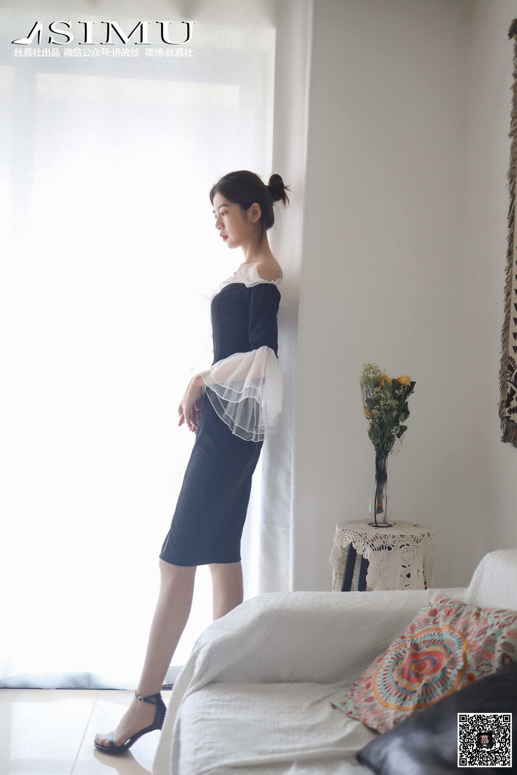 [丝慕] 特写集TX023 新模 《新模的灰丝特写》_第3张
