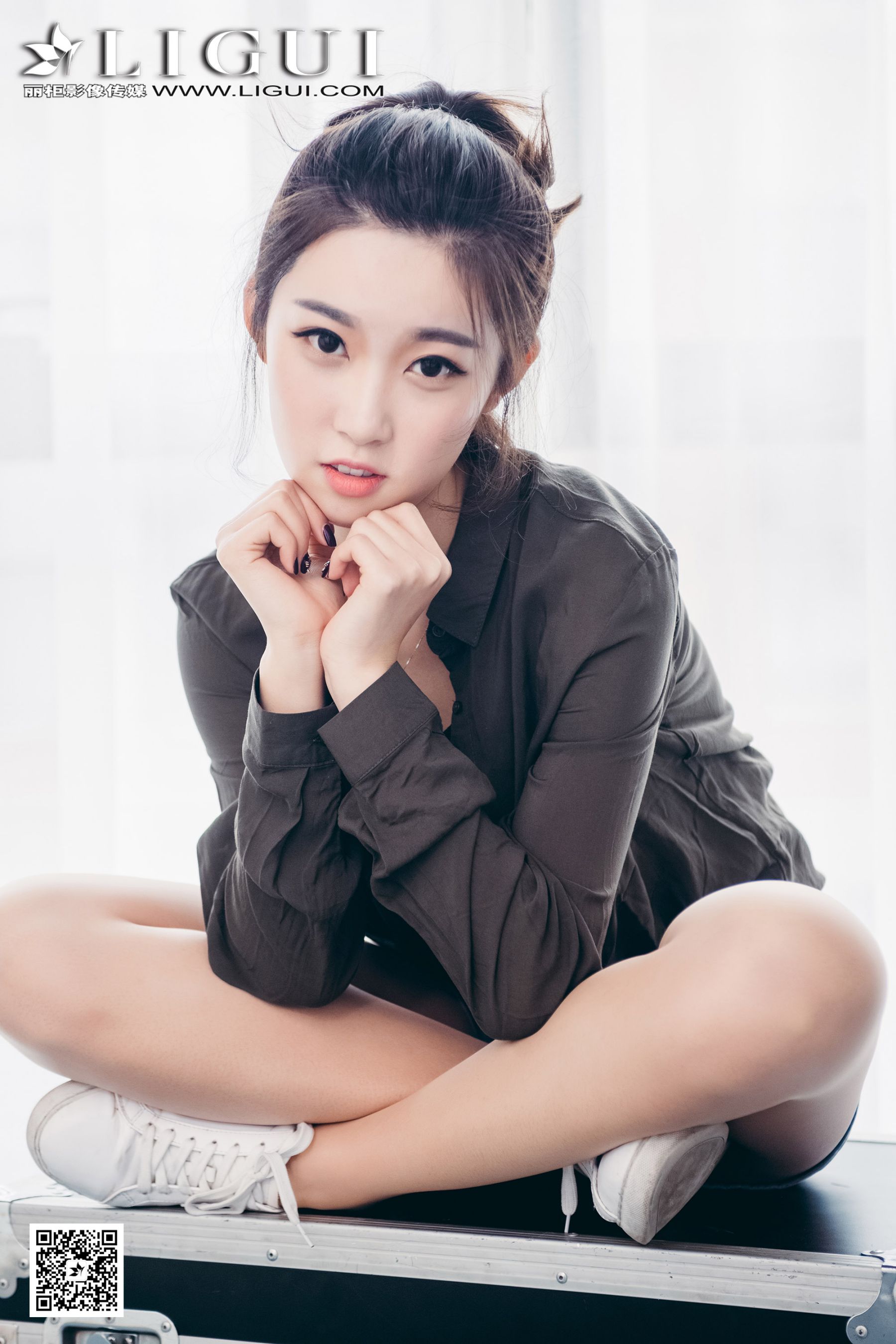 Model 筱筱《甜美热裤少女》 [丽柜]_第1张