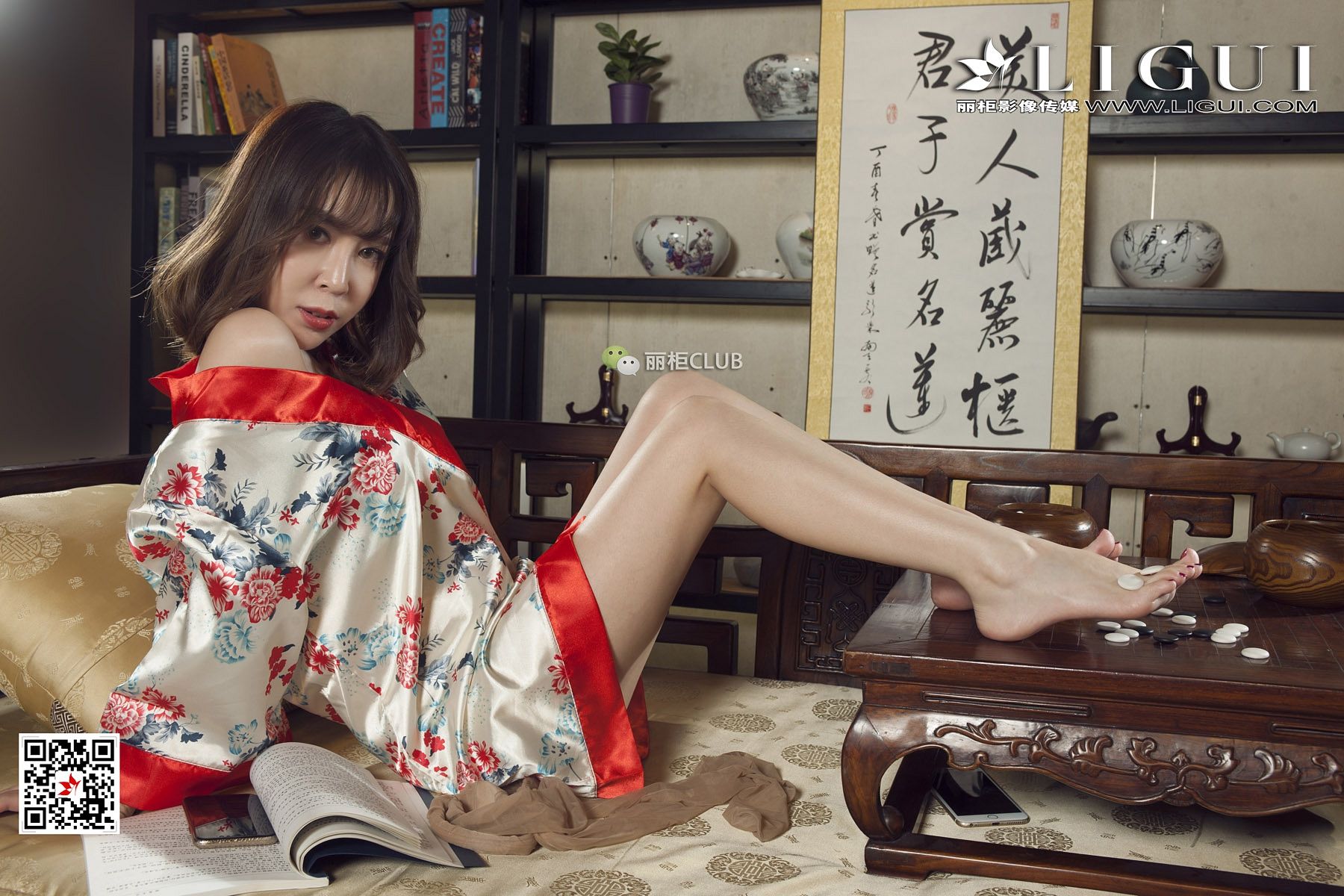 腿模Vicky《古典丝足》 [丽柜Ligui]_第1张