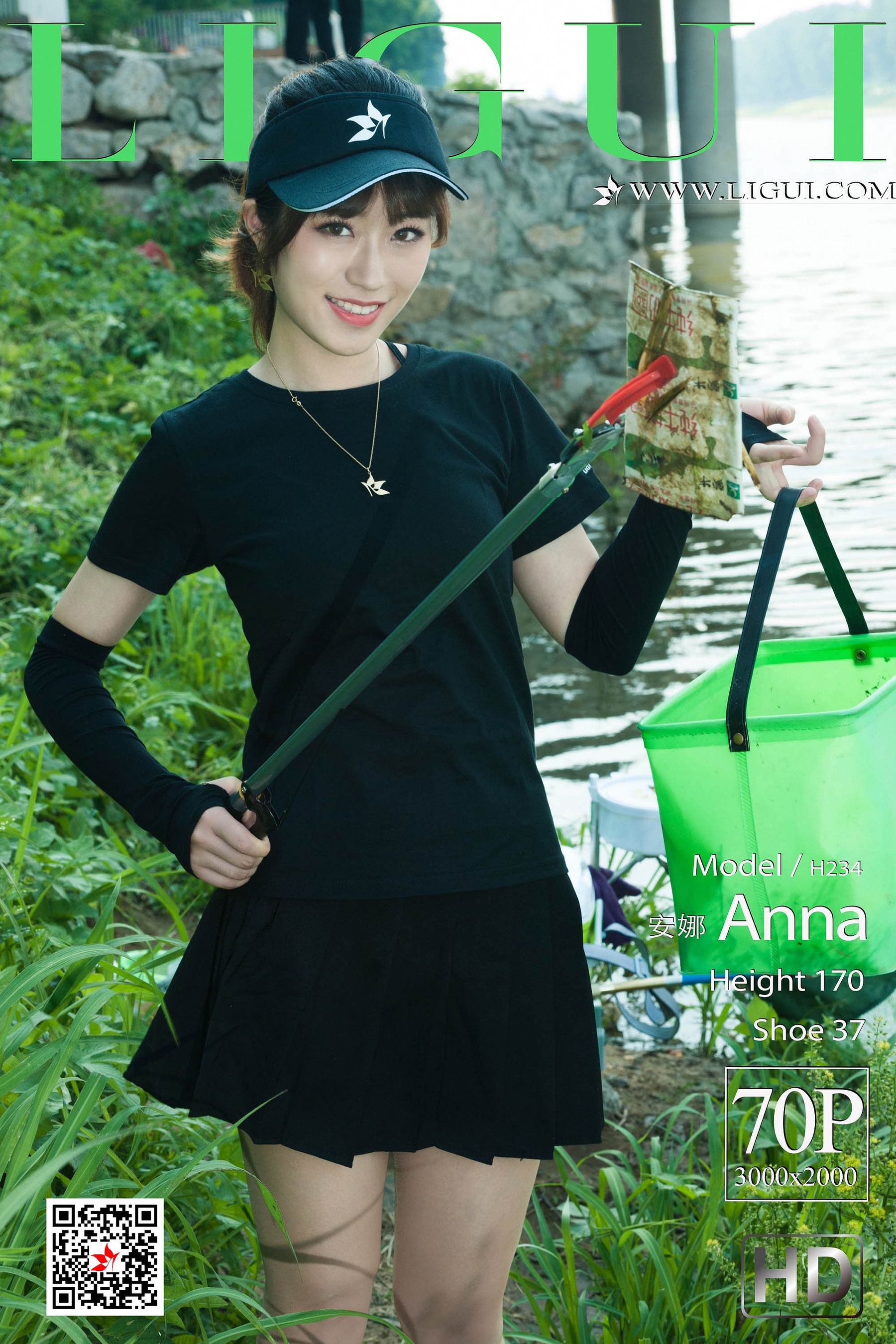 [丽柜Ligui] 2019.06.26 网络丽人 Model 安娜Anna_第1张