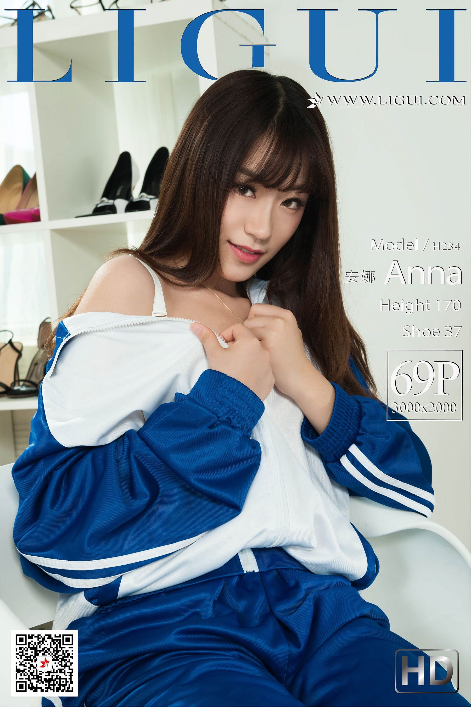 [丽柜Ligui] 网络丽人 Model 安娜_第1张