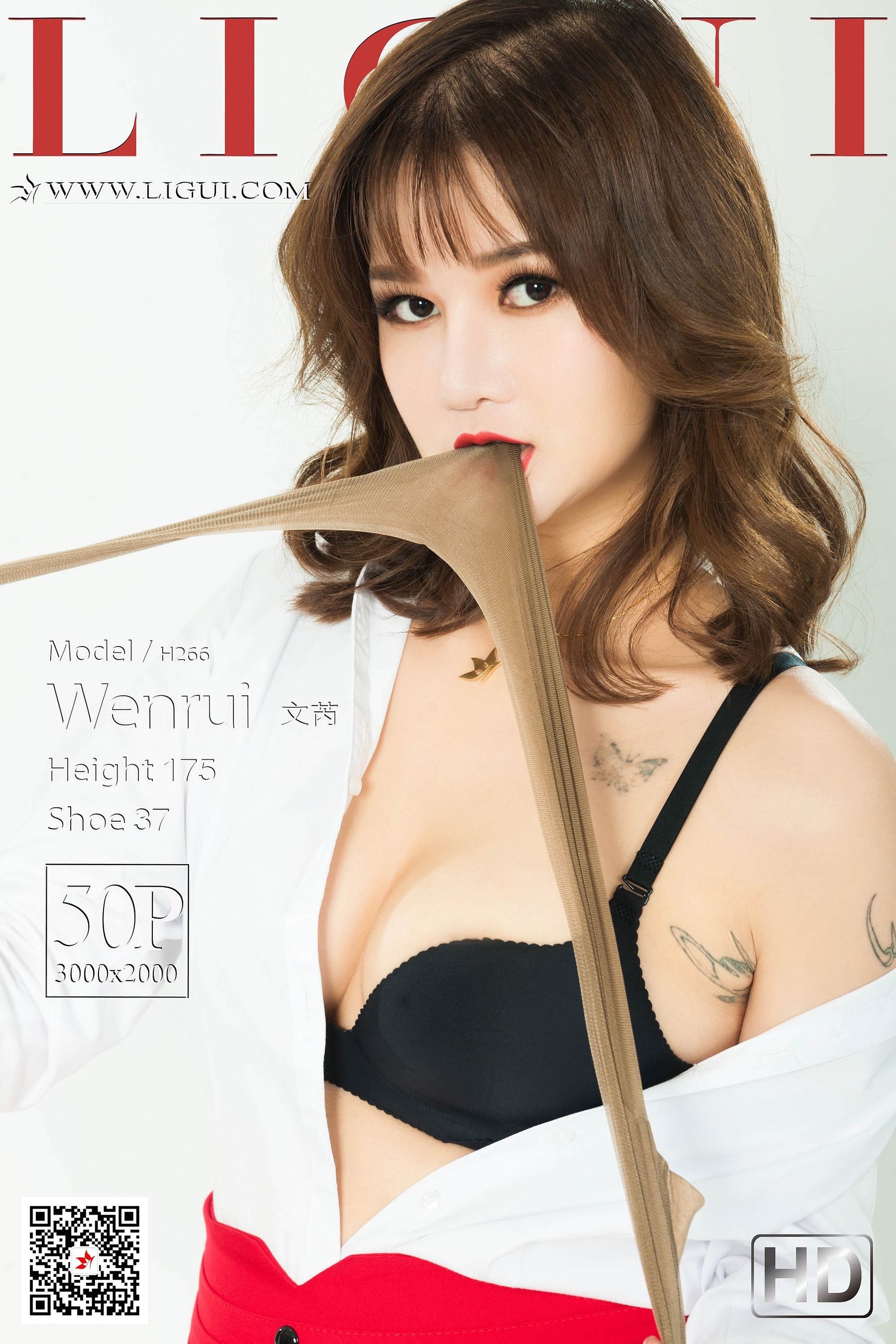 [丽柜Ligui] 网络丽人 Model 文芮_第1张