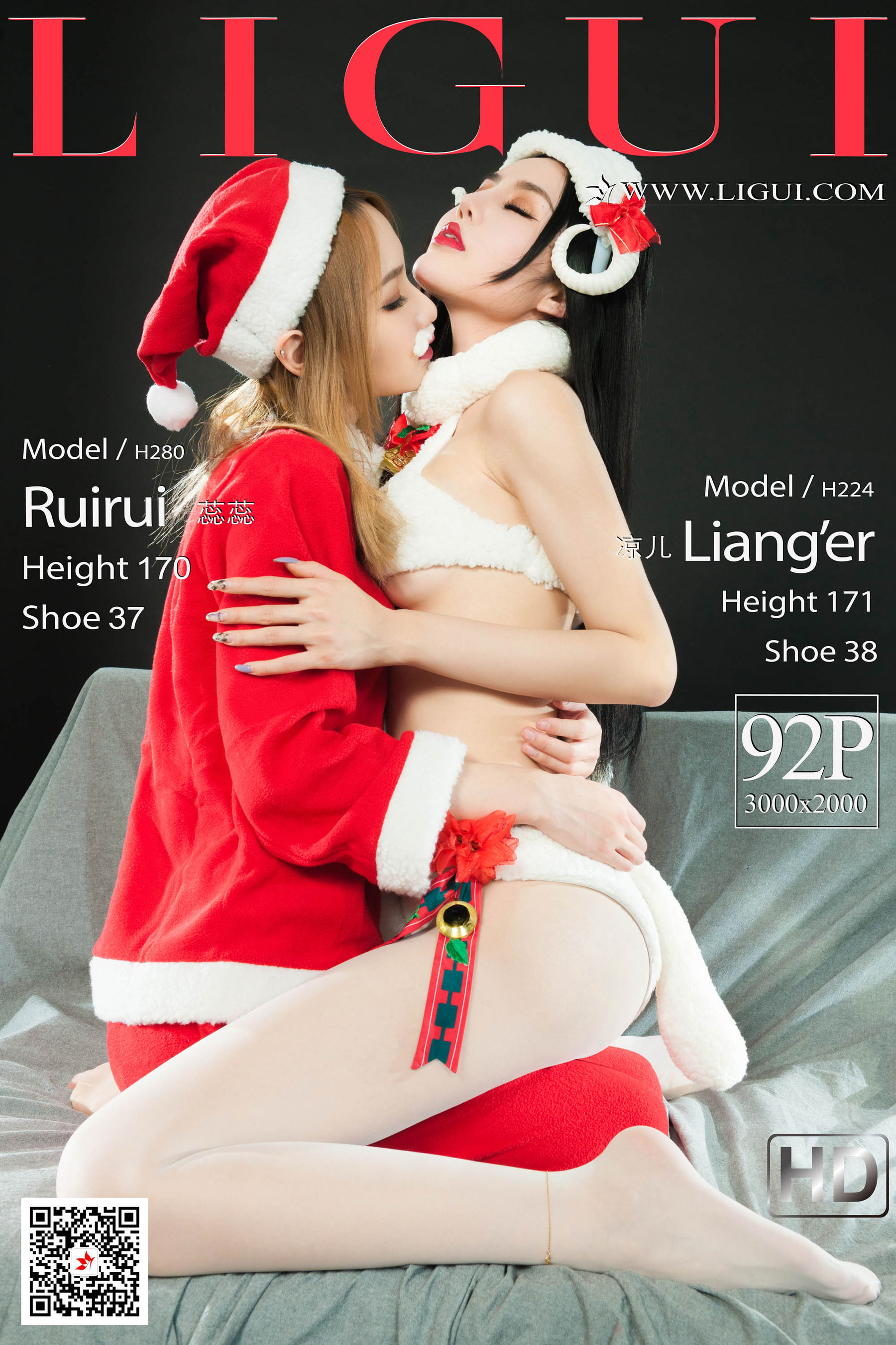 [丽柜Ligui] 网络丽人 Model 蕊蕊&凉儿_第1张