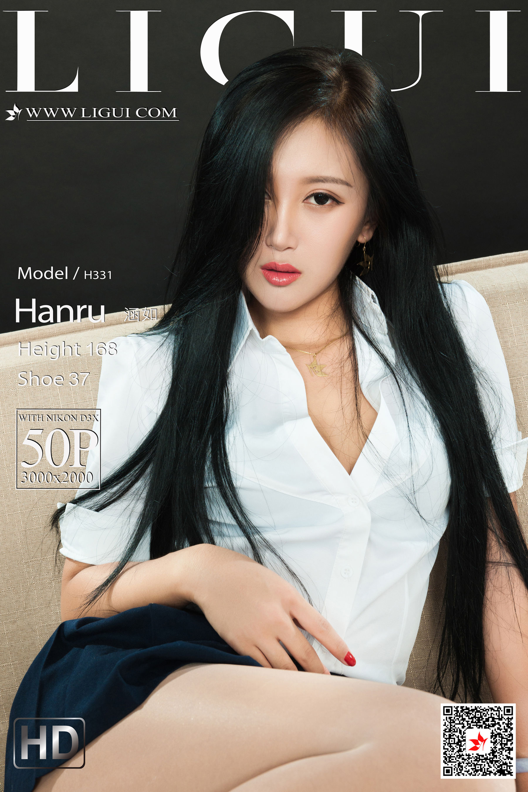 [丽柜Ligui] 网络丽人 Model 涵如_第1张