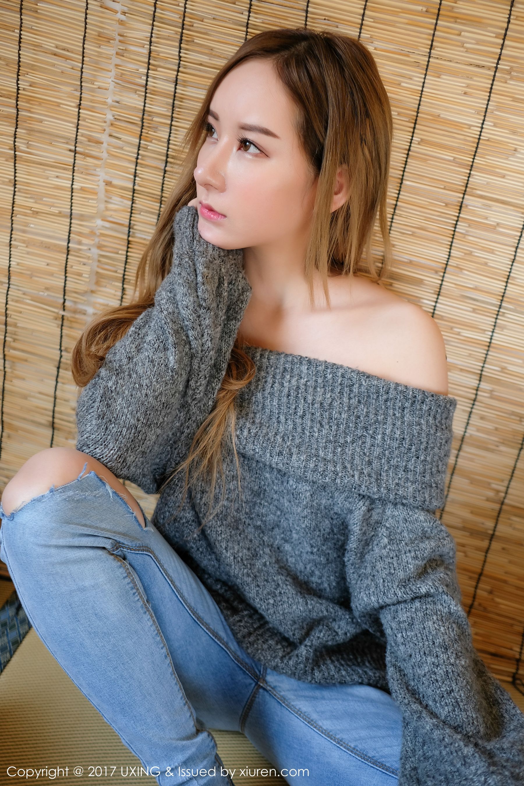 模特高SIR《清新甜美型柔妹子》 [优星馆UXING] VOL.047_第3张