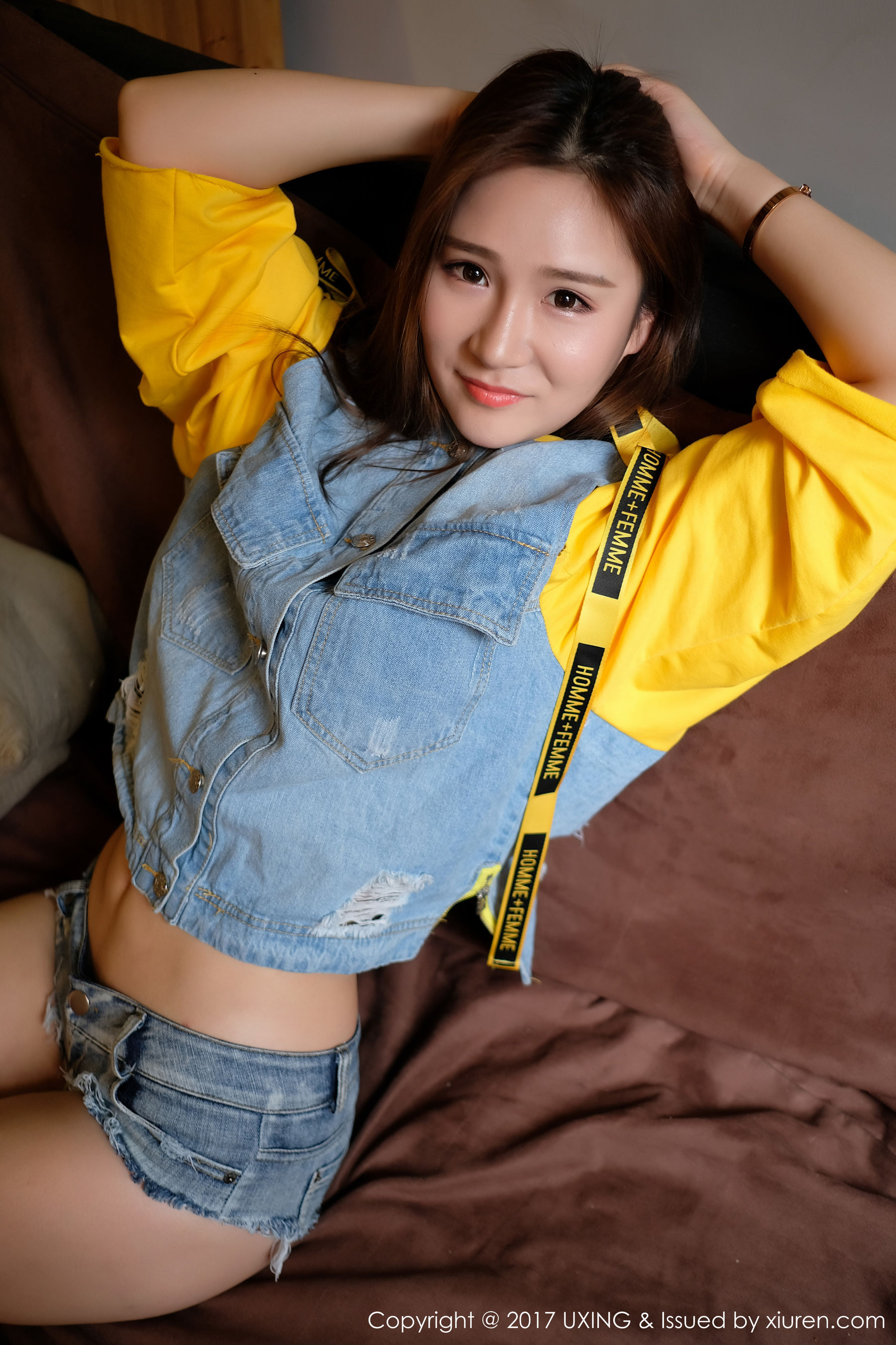 羊羊Suger《牛仔装少女》 [优星馆UXING] VOL.057_第2张