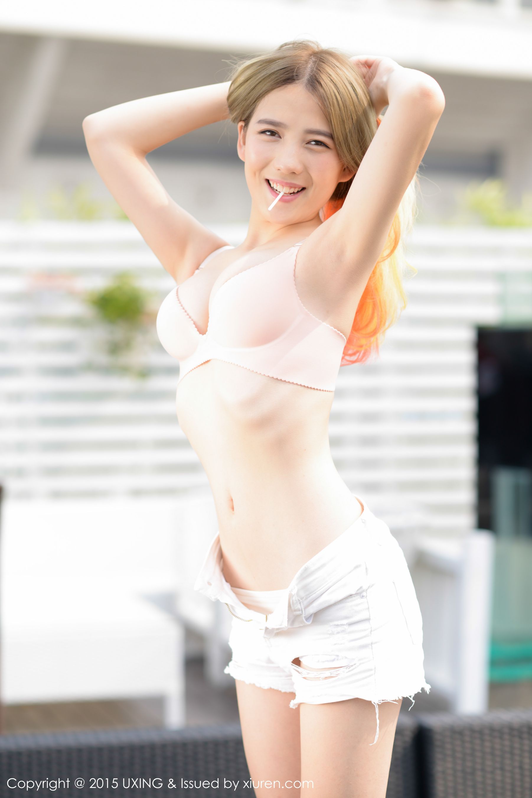 懒桃子 - 嫩妹子的诱惑 [UXING优星馆] Vol.028 写真集_第5张