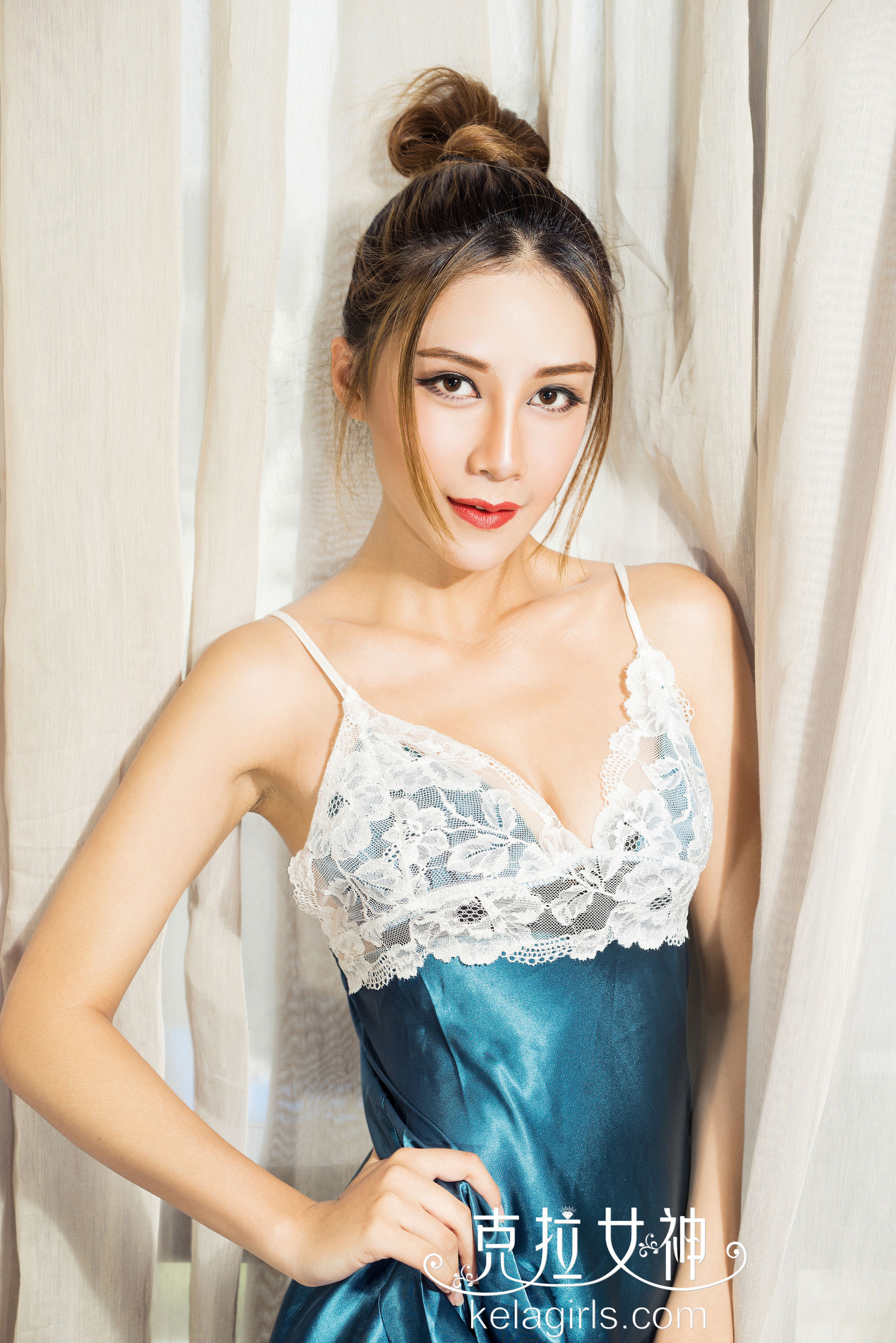 Abby《蓝丝夜寝春遗梦》 [克拉女神]_第1张