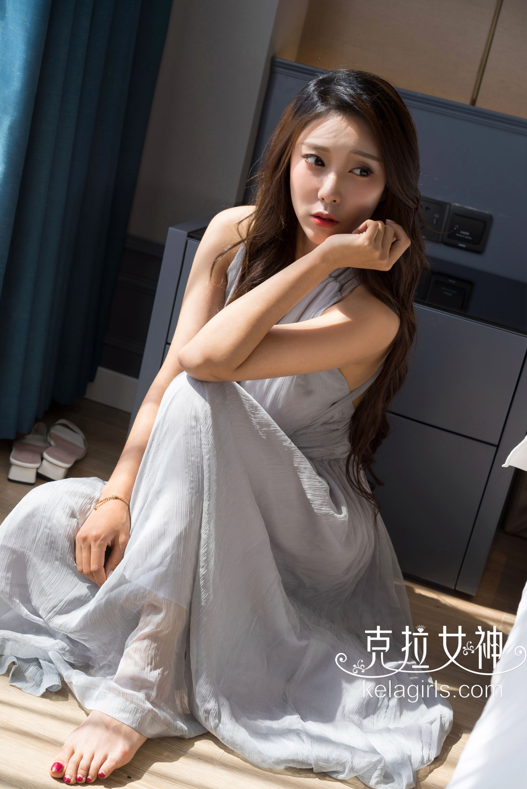 [克拉女神Kelagirls]  子吟 日暖绣莲足_第2张