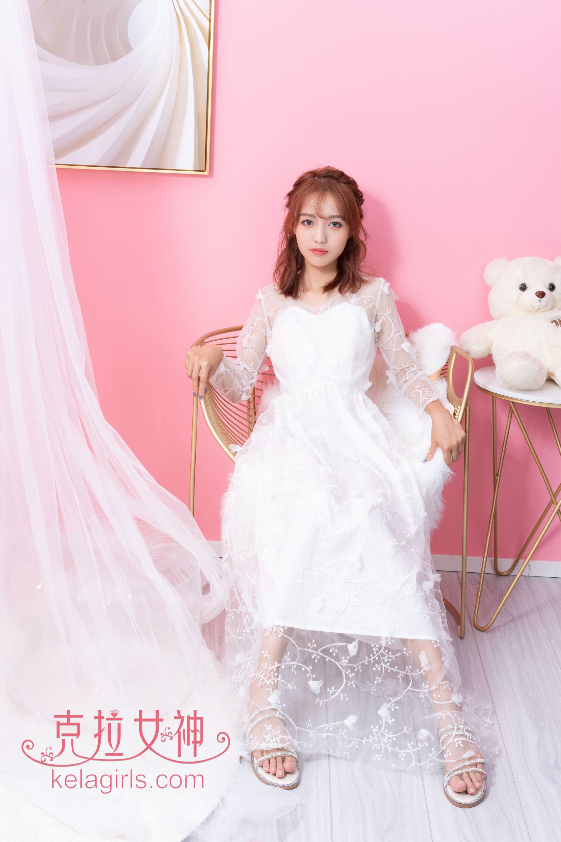 [克拉女神Kelagirls]  小岚 白裙美丫_第1张