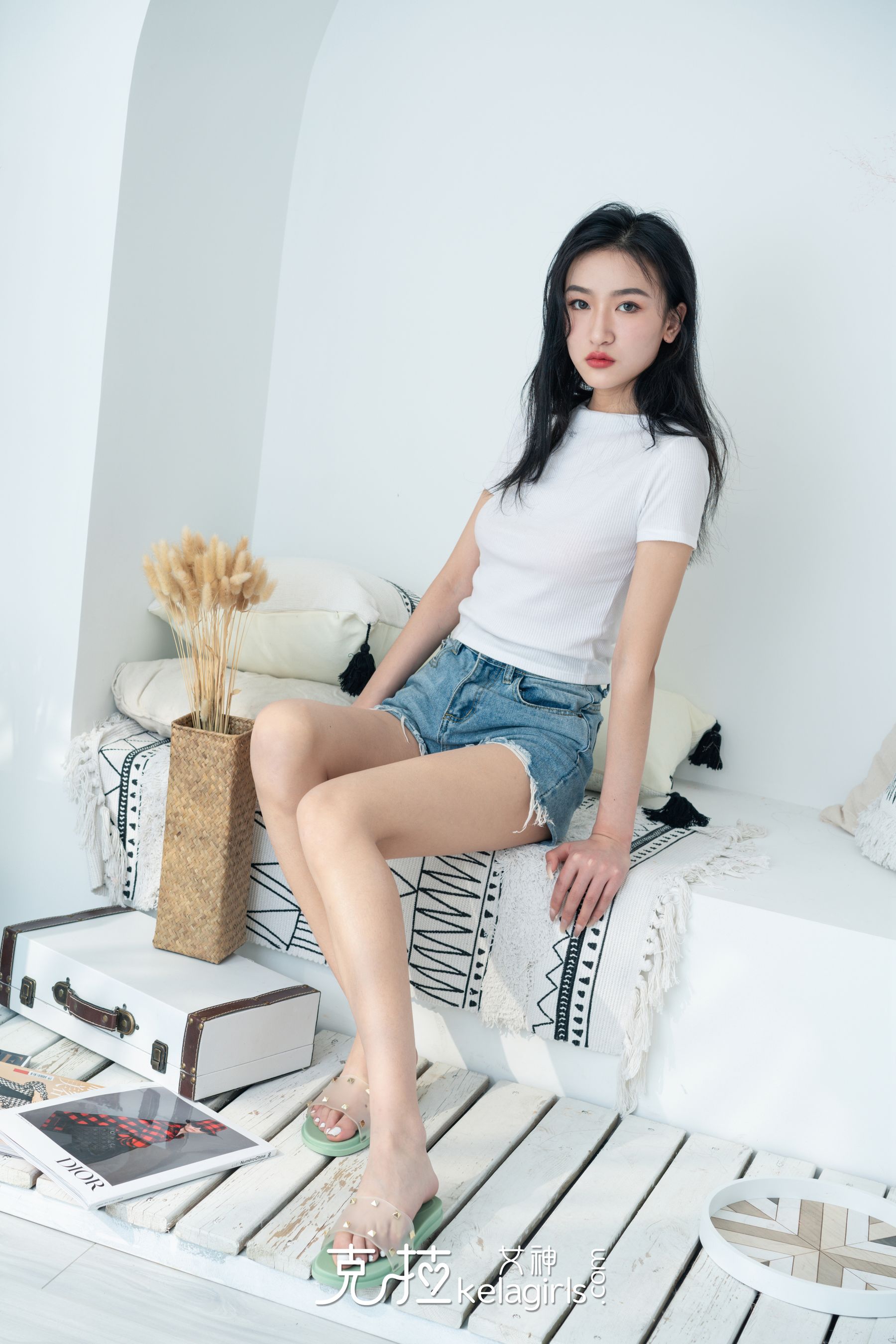 [克拉女神Kelagirls]  燕妮 简约凉拖_第4张