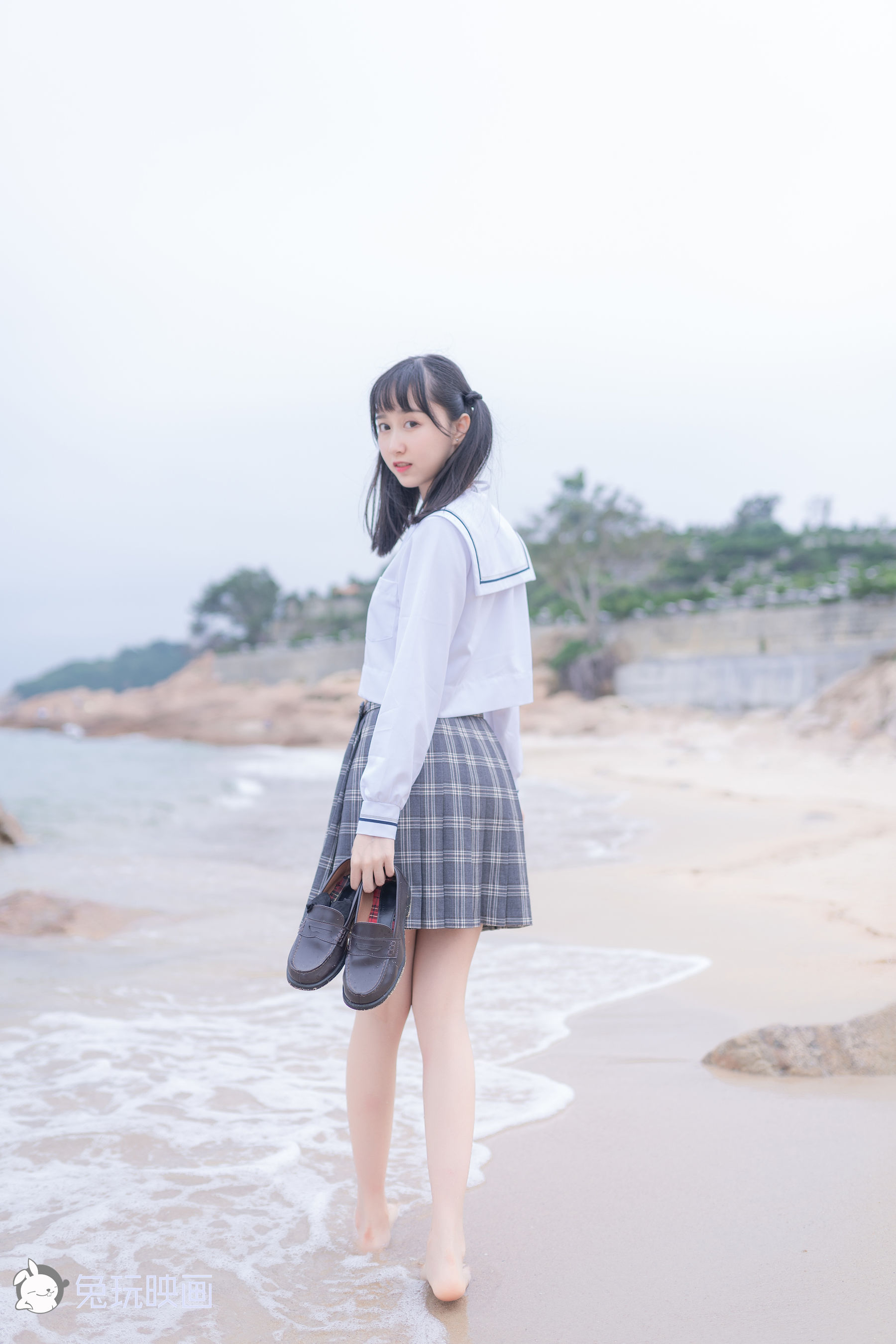 [兔玩映画] - JK制服 Vol.018 去海边吧_第2张