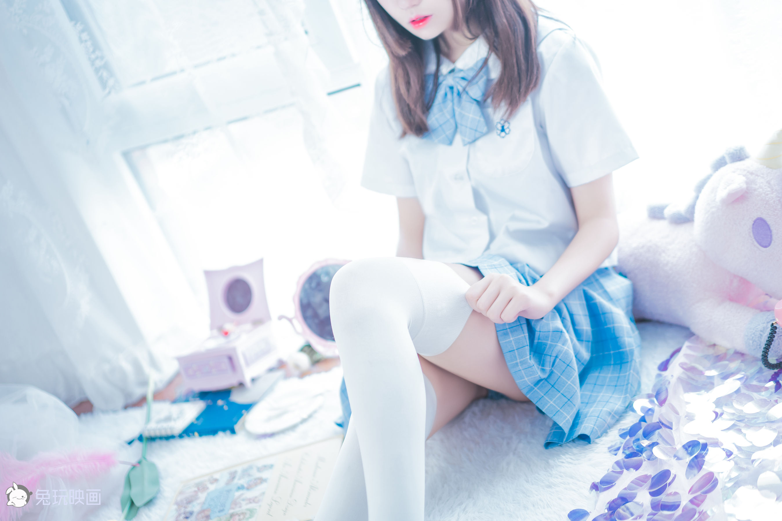 [兔玩映画] - JK制服 Vol.020 冰凉一夏_第4张