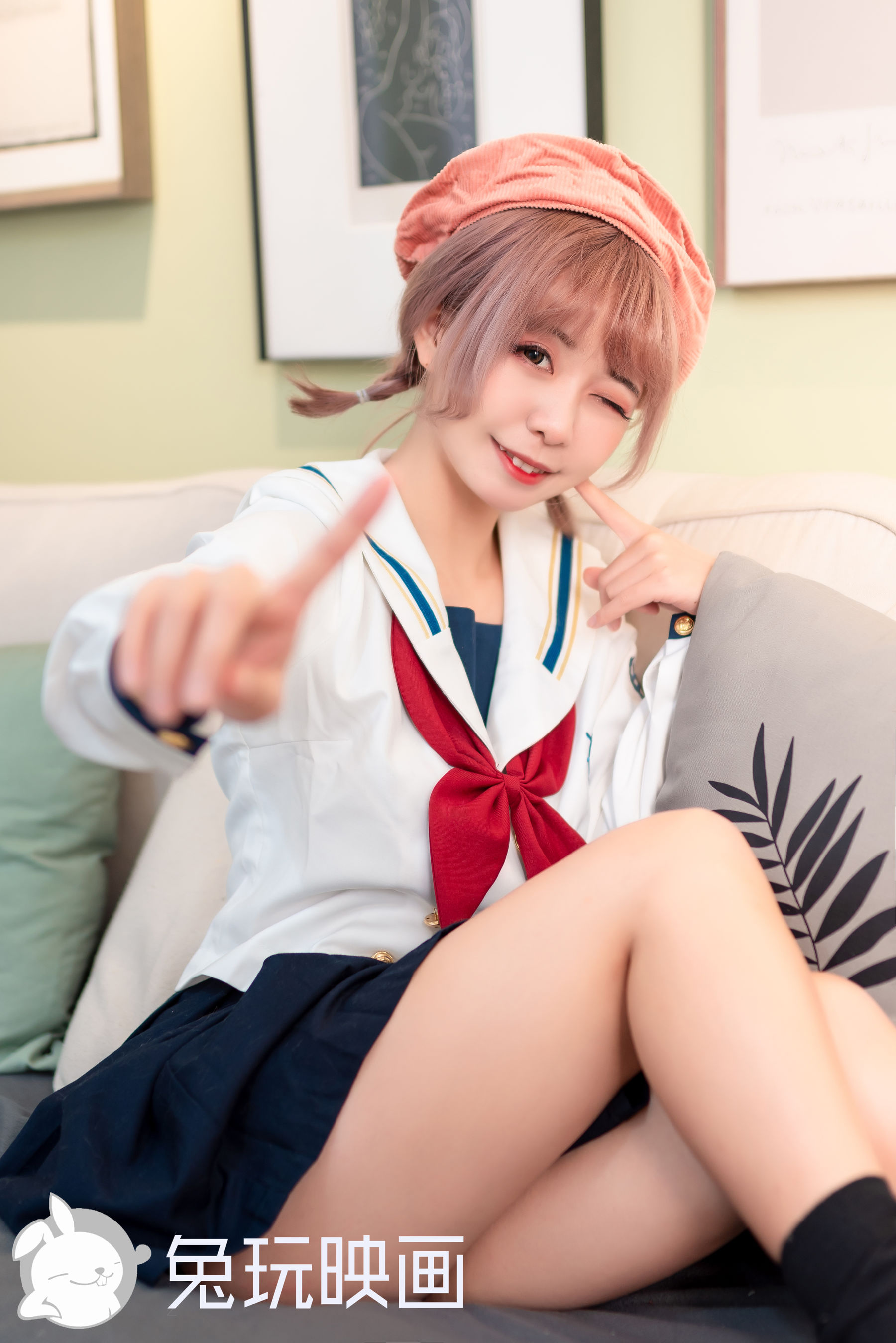 [兔玩映画] - JK制服 Vol.040 俏皮女孩_第1张