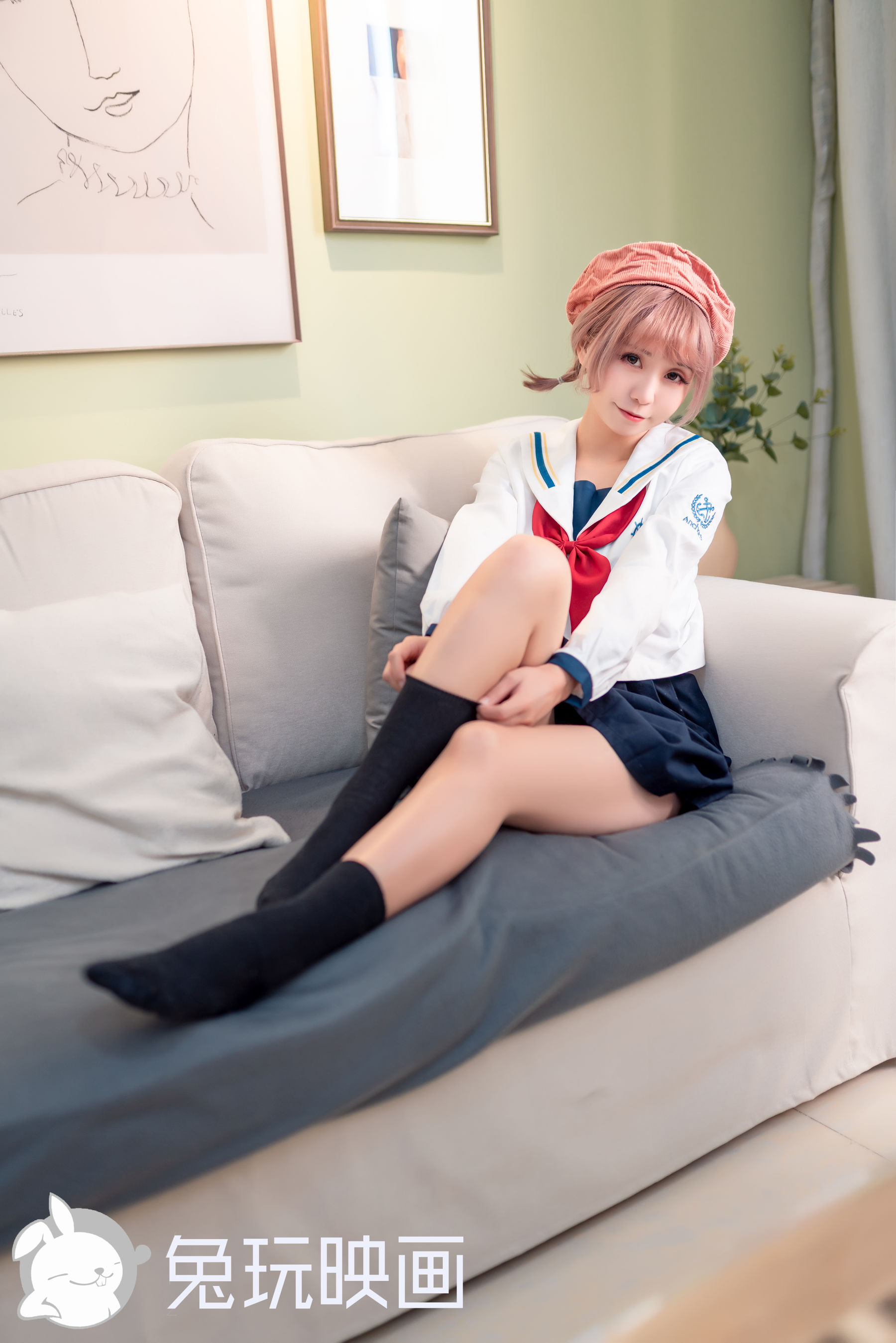 [兔玩映画] - JK制服 Vol.040 俏皮女孩_第5张