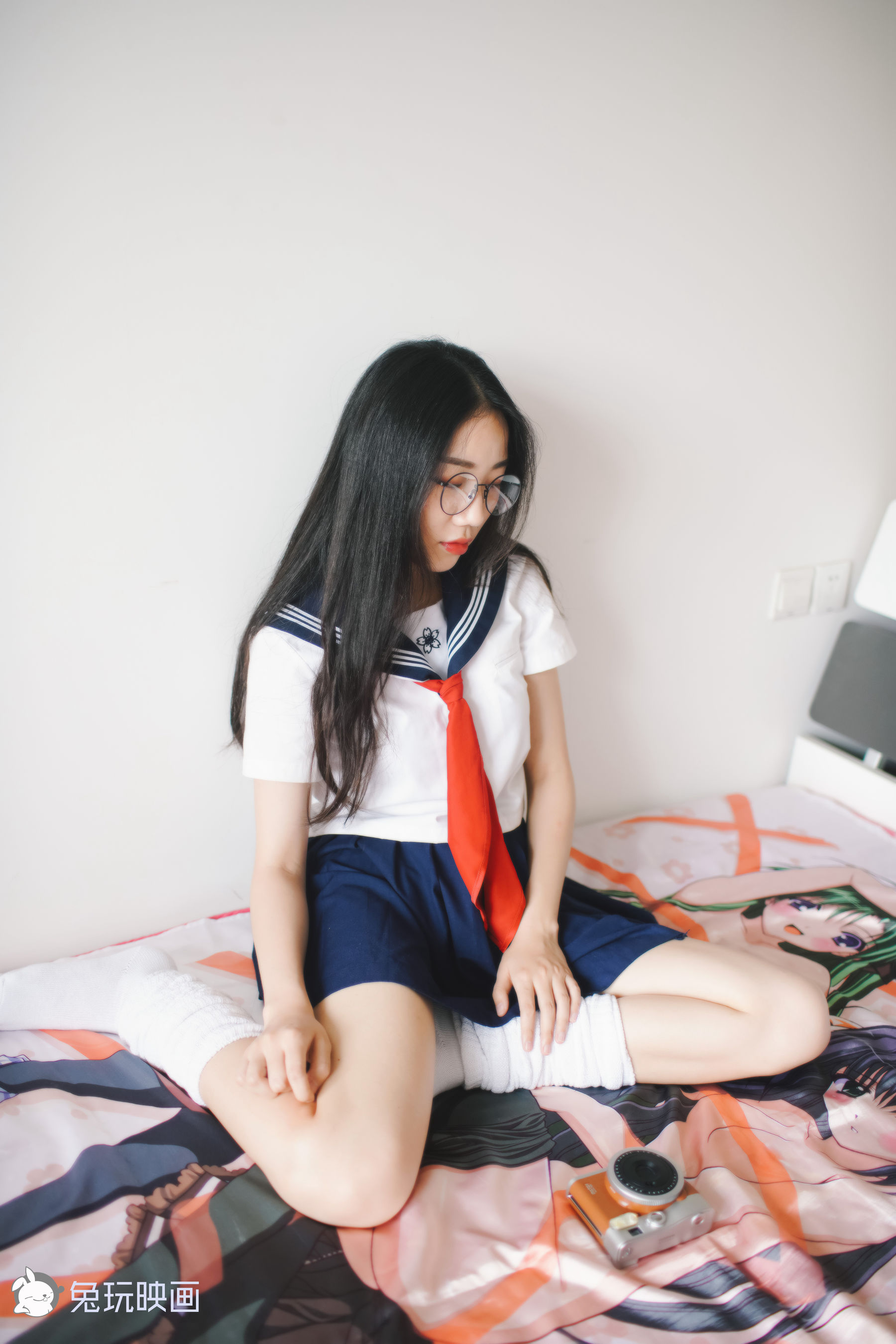 [兔玩映画] - 制服泡泡袜_第3张