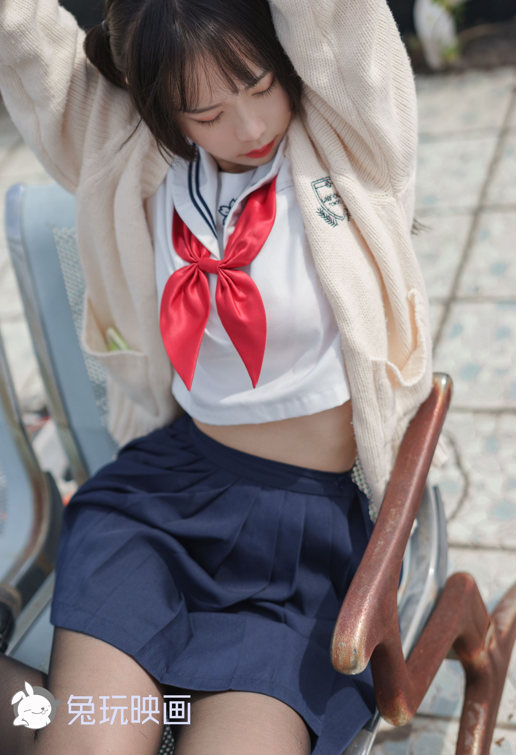 [兔玩映画] - 双马尾的JK少女_第2张