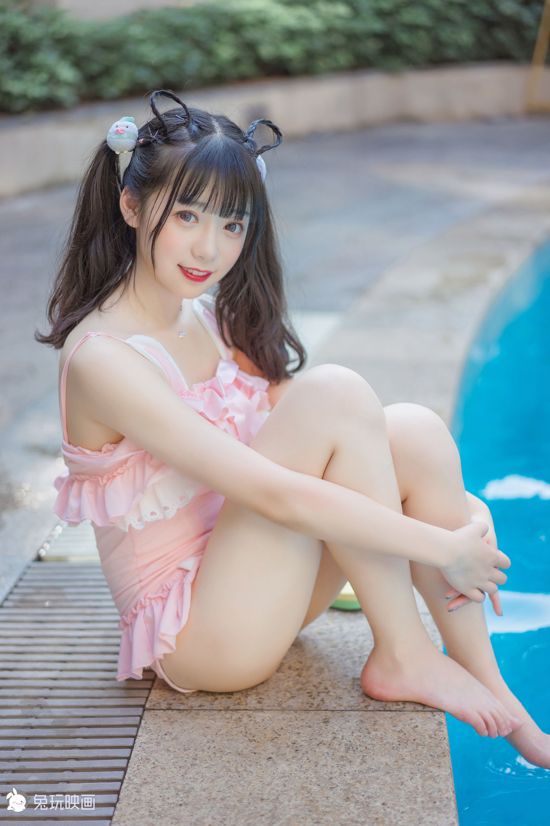 [兔玩映画] - 夏日泳装 Vol.008 粉兔子_第1张