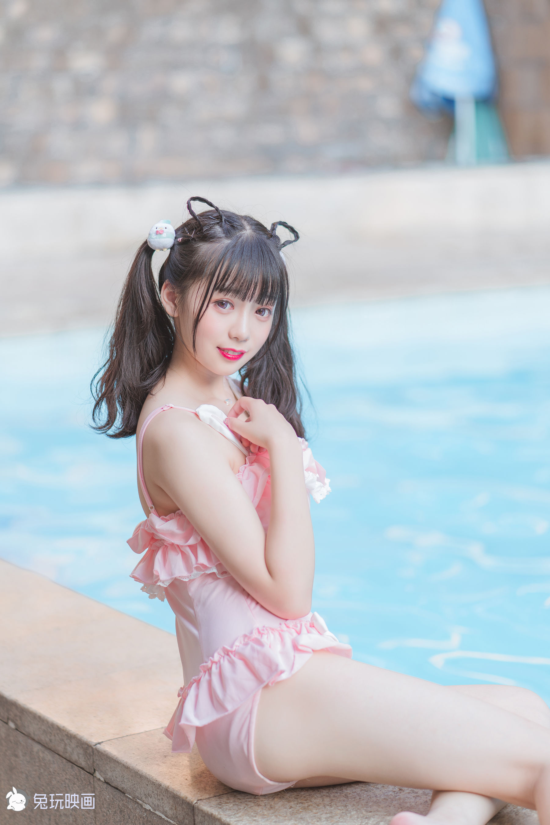 [兔玩映画] - 夏日泳装 Vol.008 粉兔子_第5张