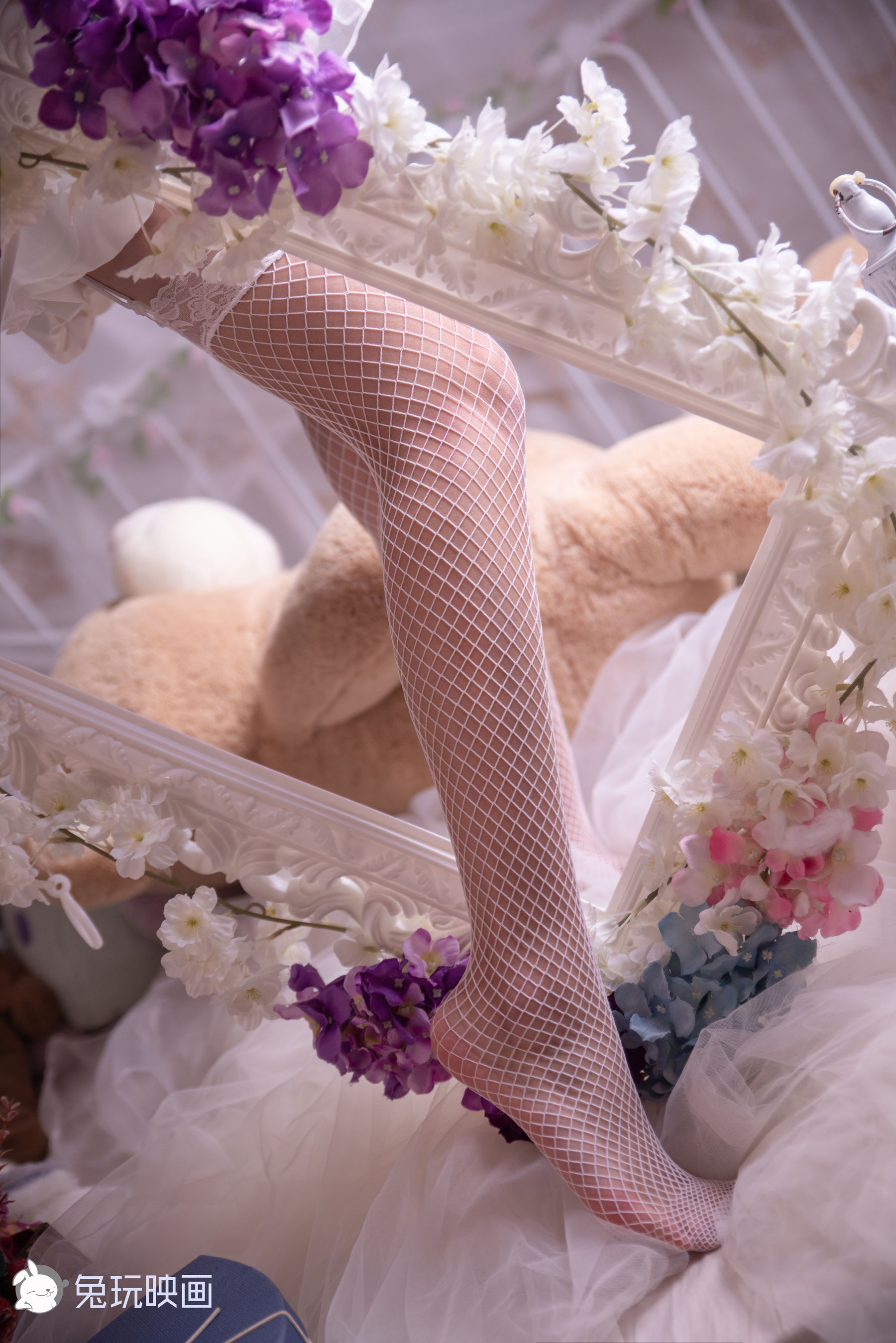 [兔玩映画] - 花嫁白网袜_第5张