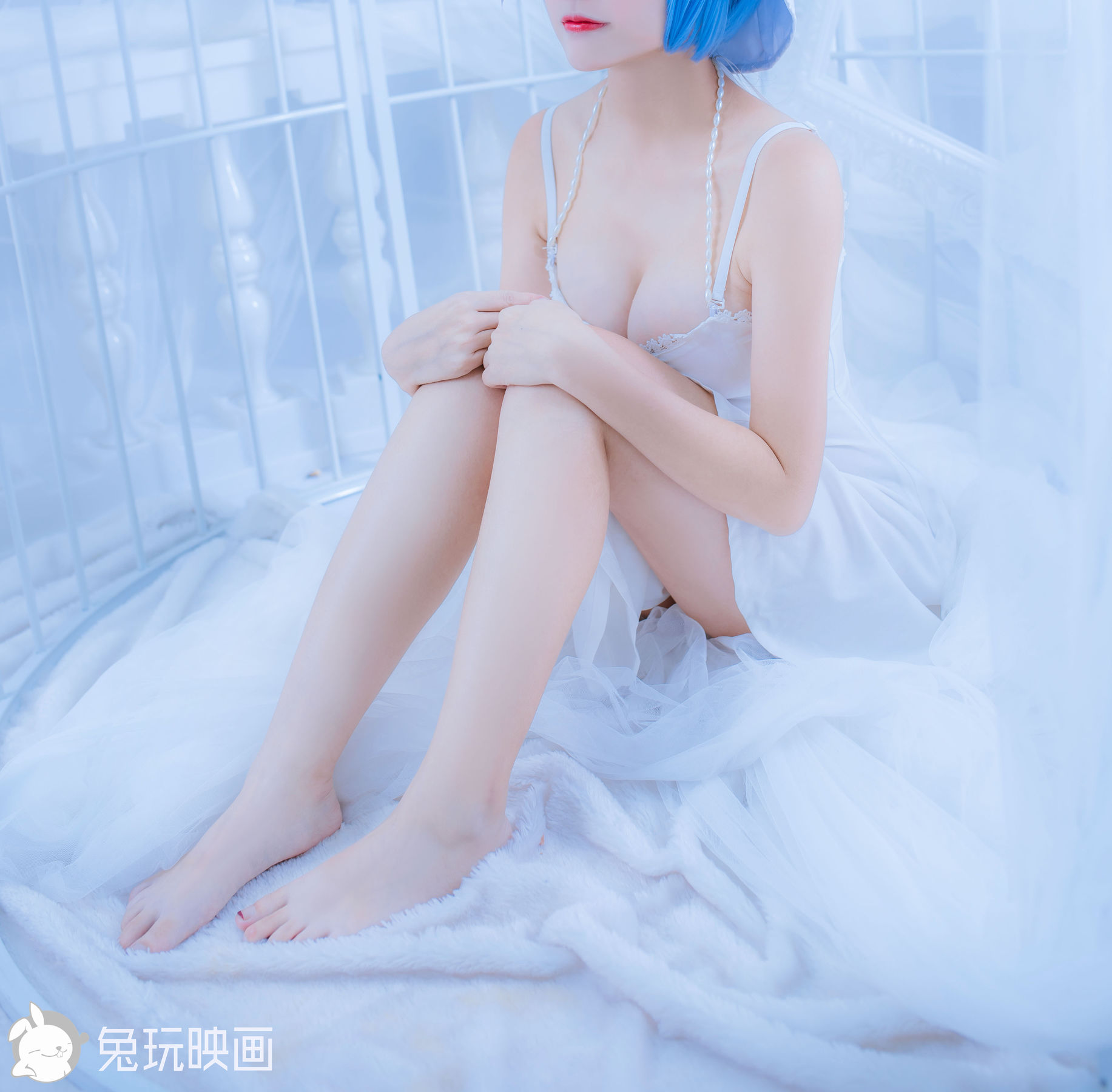 [兔玩映画] - 雷姆白裙和兔女郎_第3张