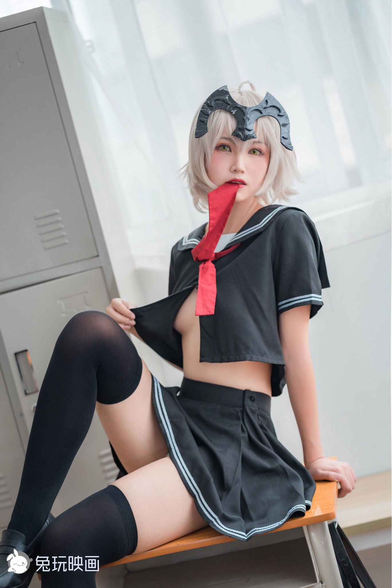 [兔玩映画] - 黑贞校服_第1张
