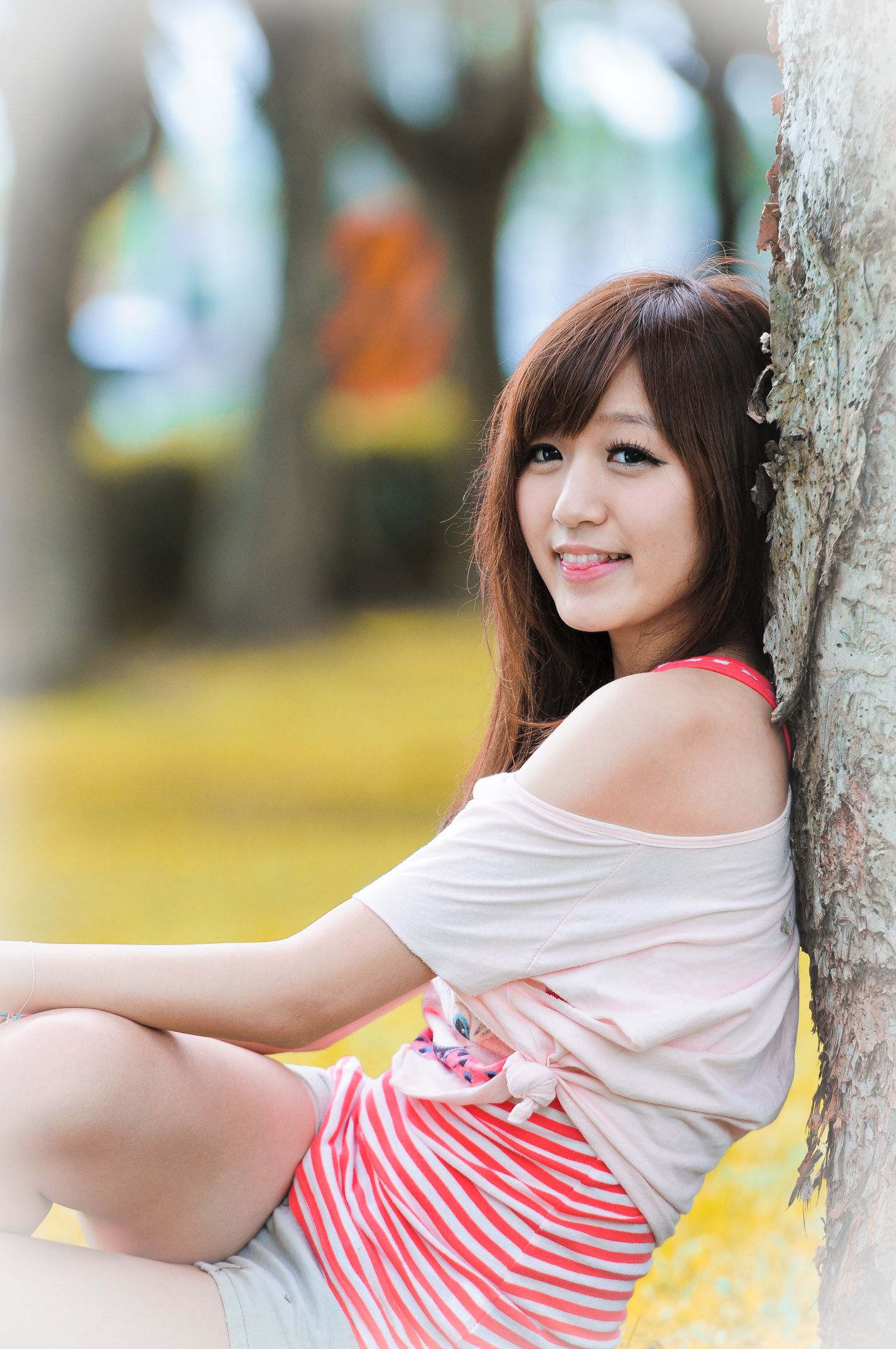 台湾正妹小艾《清新甜美外拍》_第3张