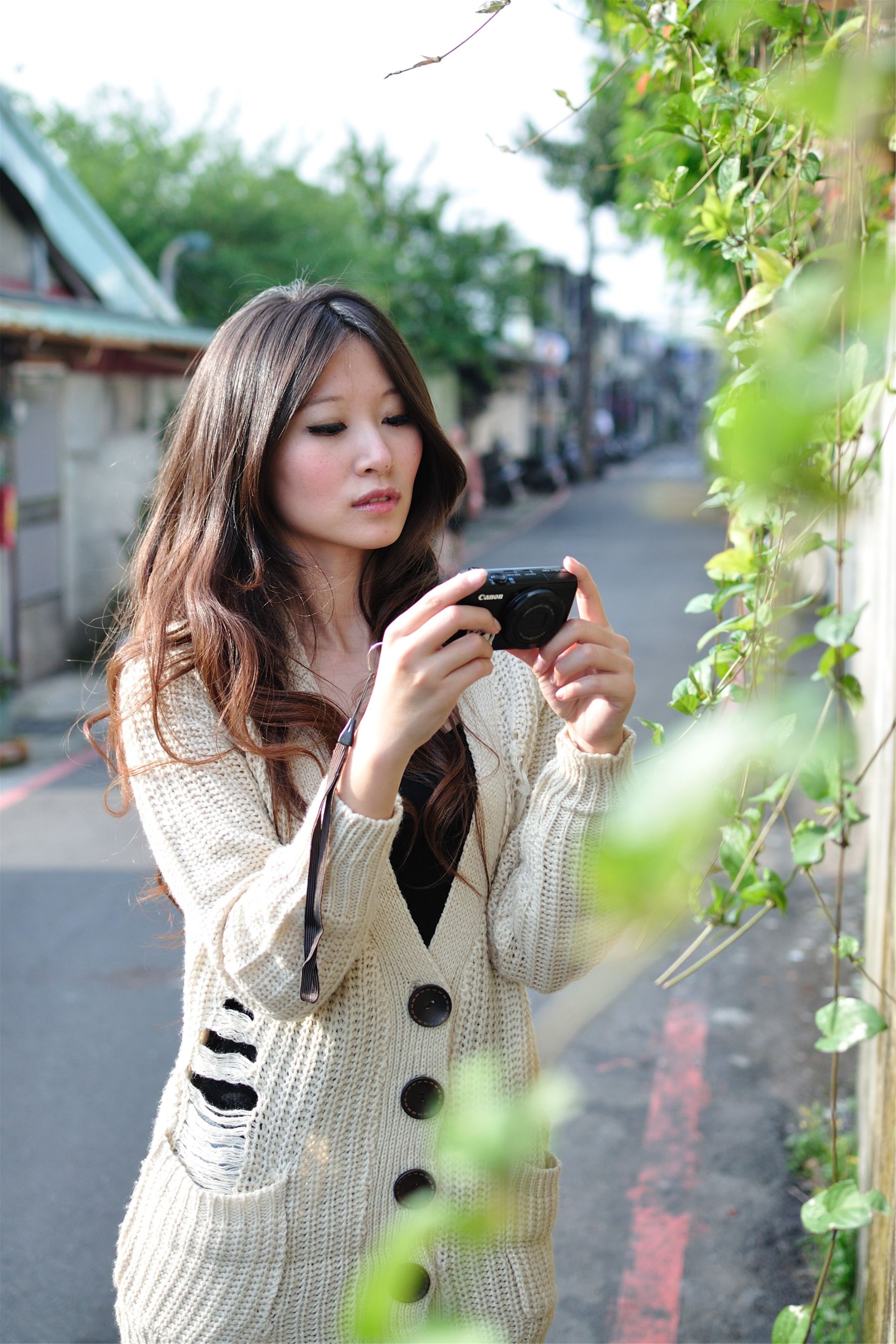 台湾美女模特Pink《永春街外拍》_第3张