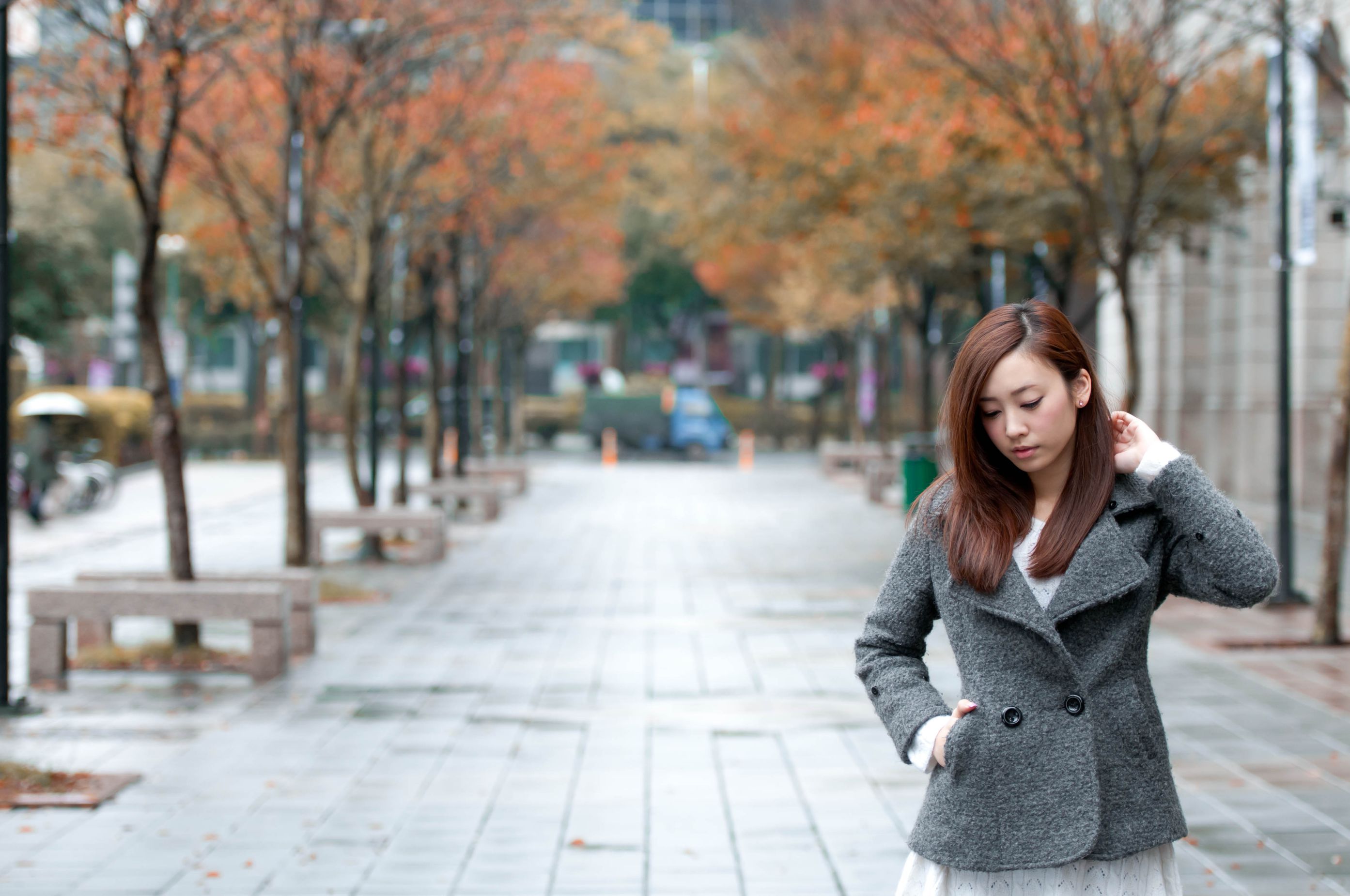 席惟伦/RIko小源《小清新街拍图片》第2部 写真合集_第3张