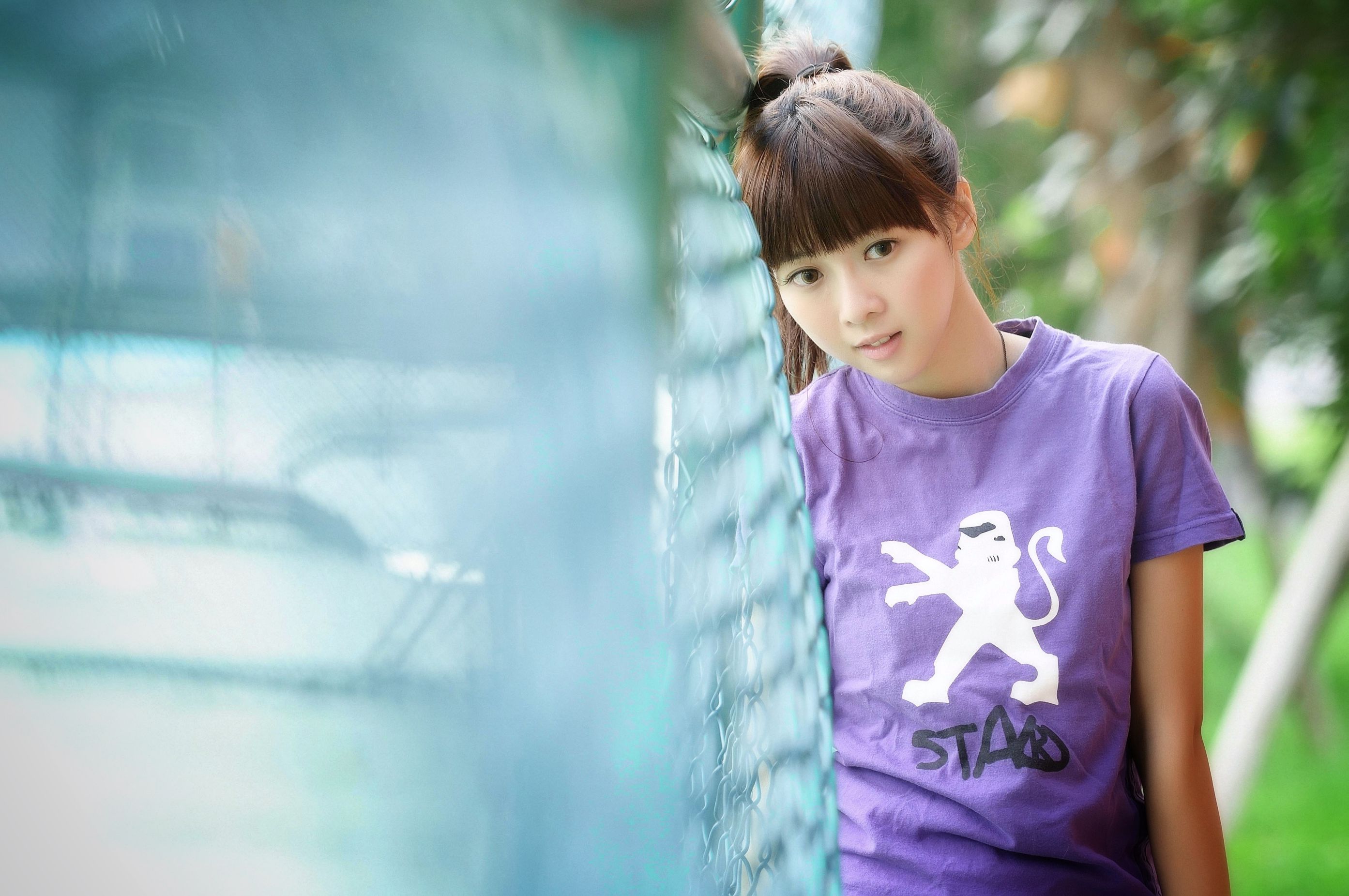 台湾正妹沈喬喬《甜美少女清新外拍图片》写真合集_第3张