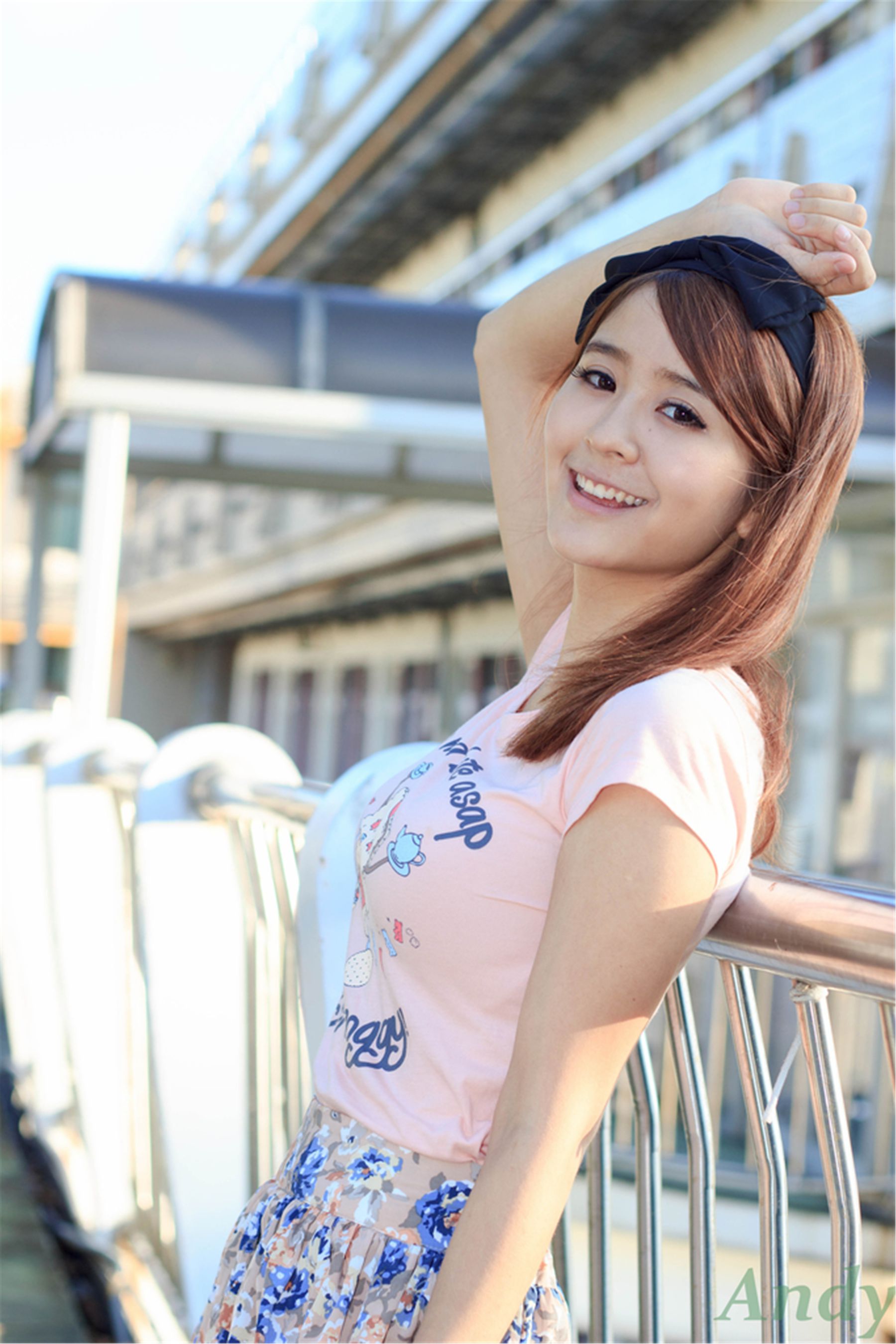 台湾美女模特圈圈/郭燕陵《校园时光》_第4张