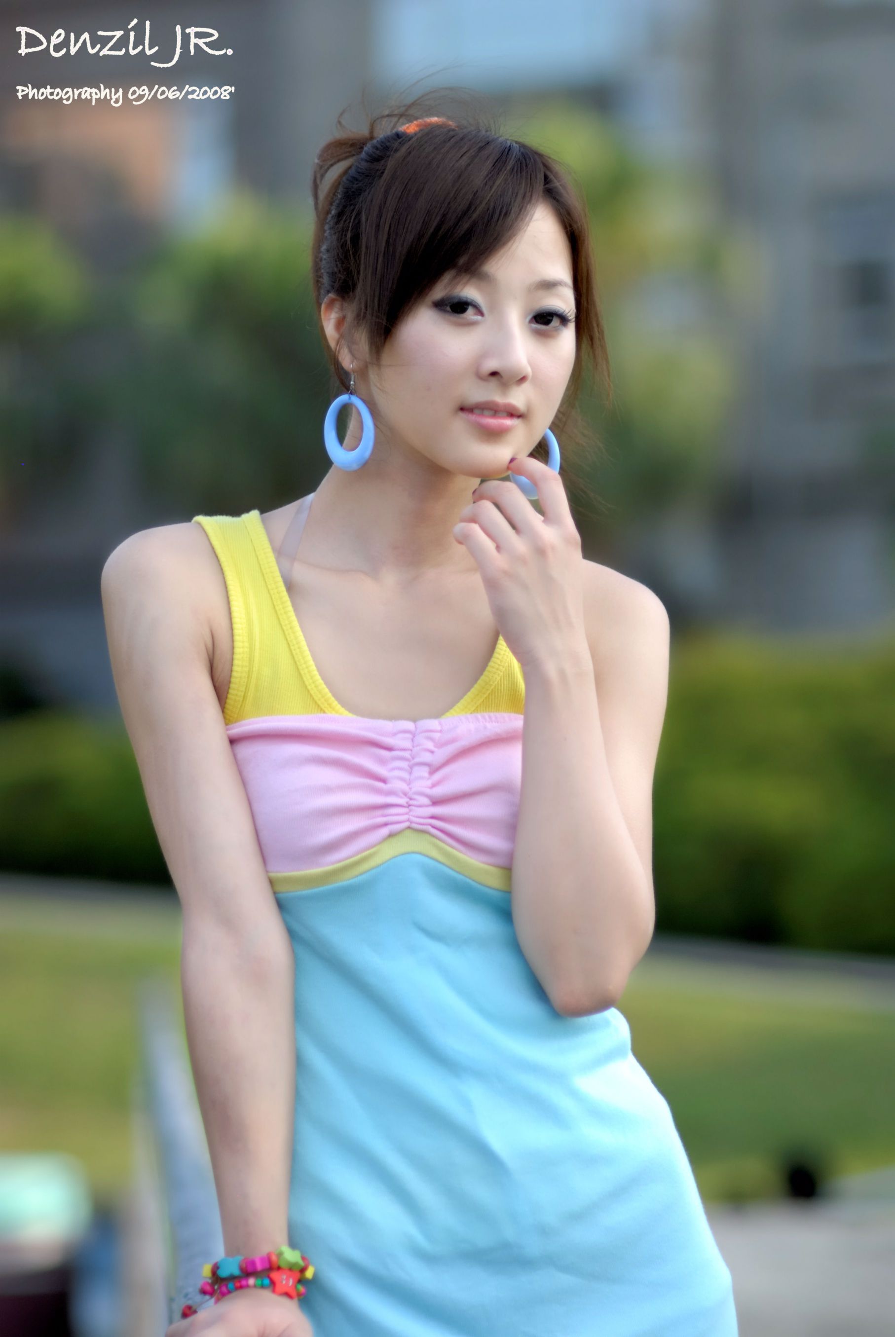 台湾果子MM《Lovely 果子 Fruit with Barbie Attire》吊带连衣裙系列_第1张