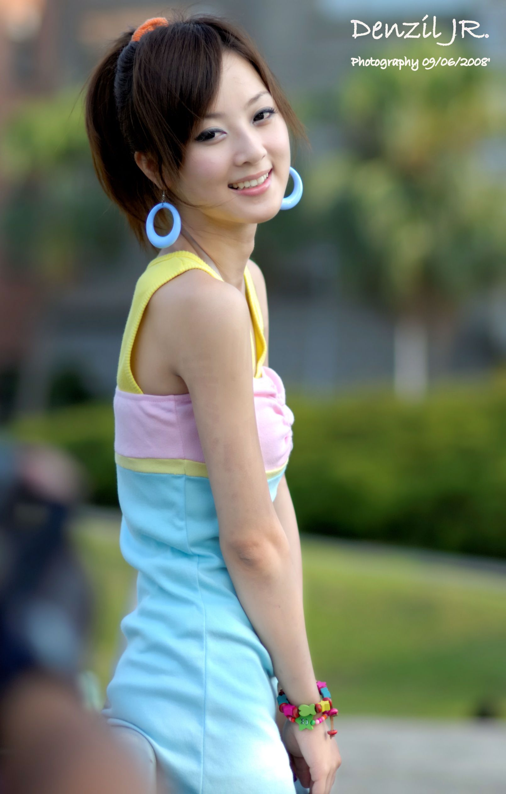 台湾果子MM《Lovely 果子 Fruit with Barbie Attire》吊带连衣裙系列_第3张