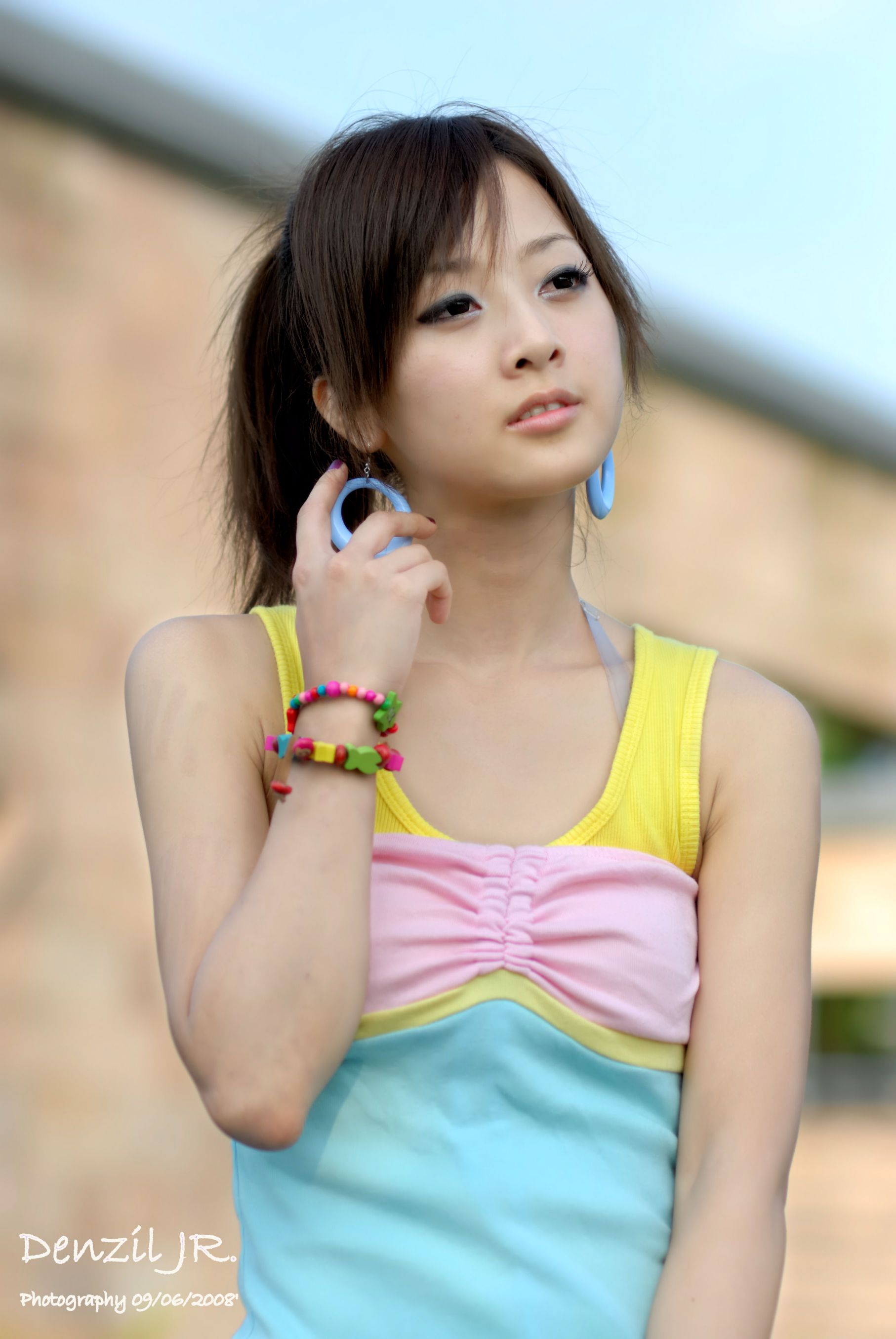台湾果子MM《Lovely 果子 Fruit with Barbie Attire》吊带连衣裙系列_第4张