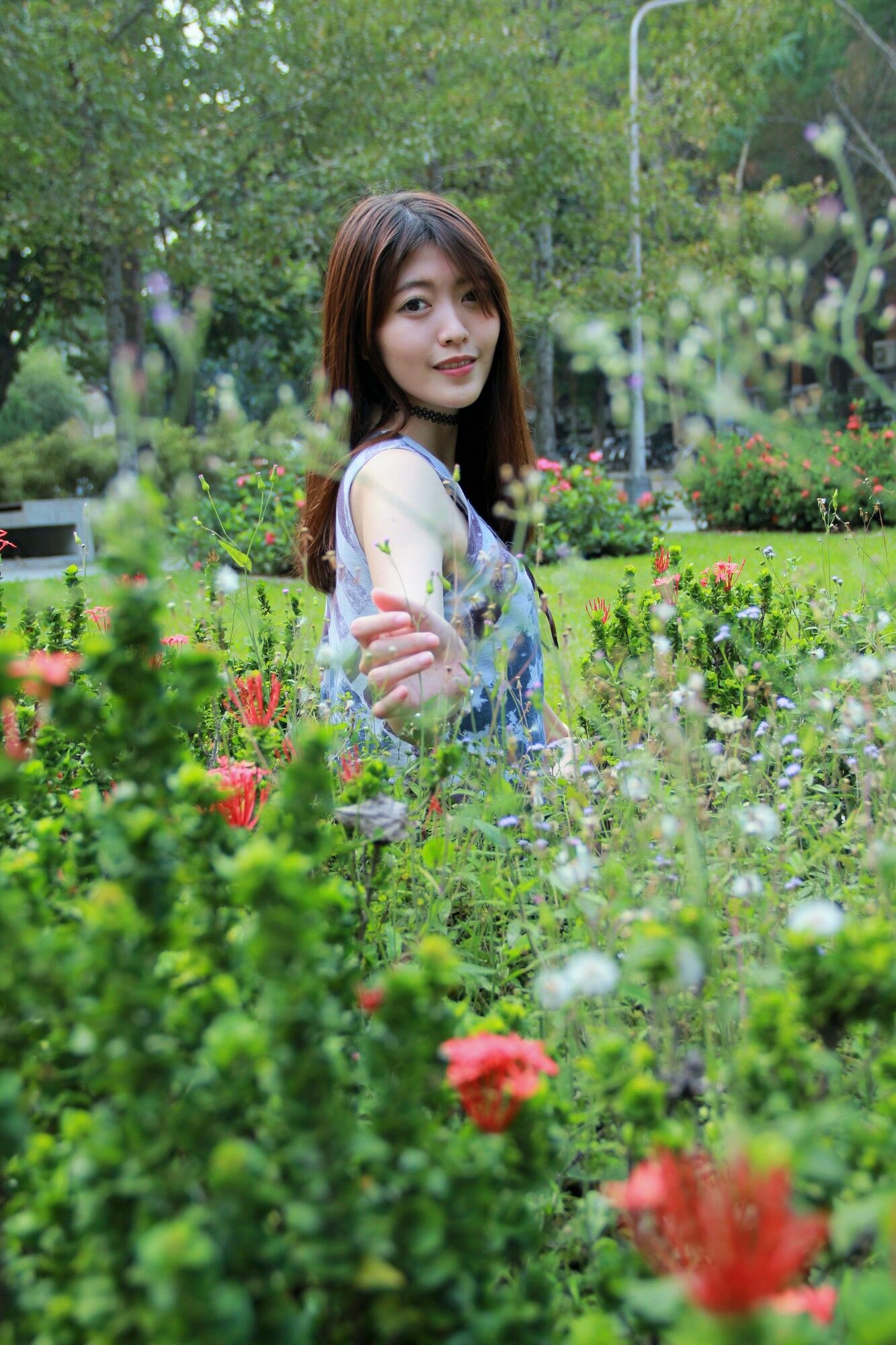 [台湾网红美女] Brindy薛薛/黄品瑄《台湾大学外拍》_第3张