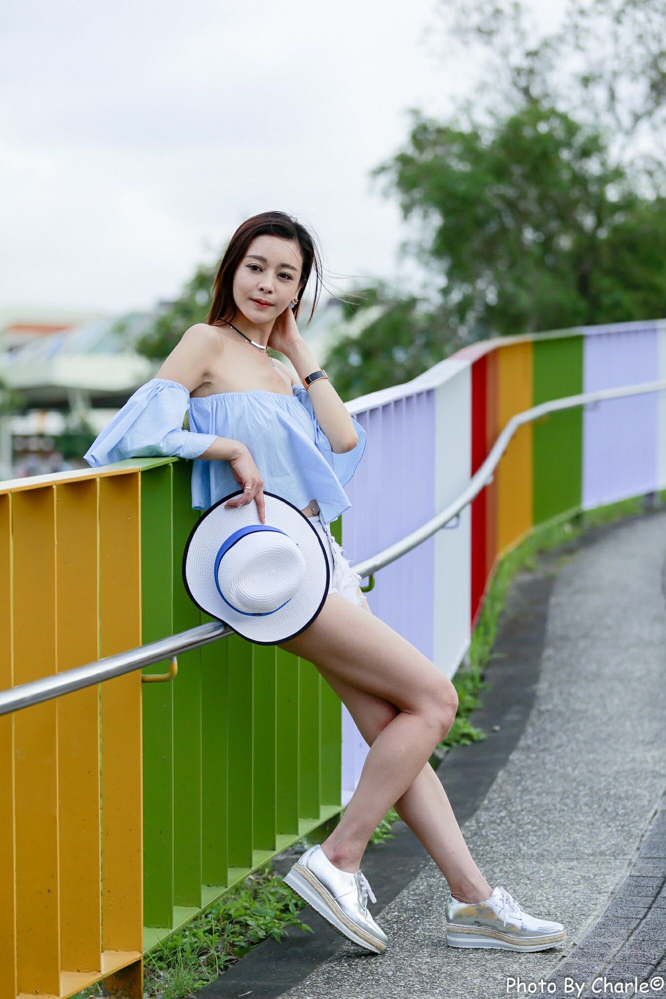 [台湾嫩模] 韩羽《圓山花博外拍》_第5张