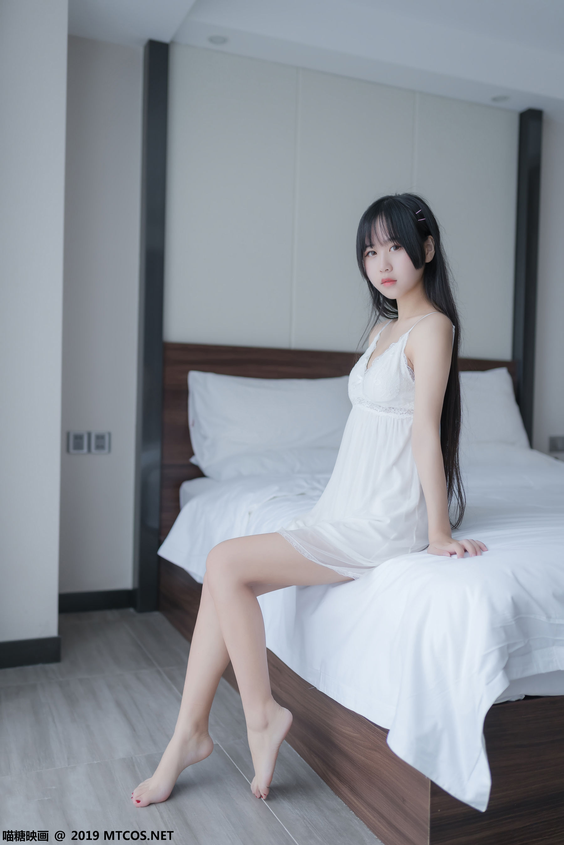 [喵糖映画] VOL.069 萌芽儿o0 - 白纱裙_第1张